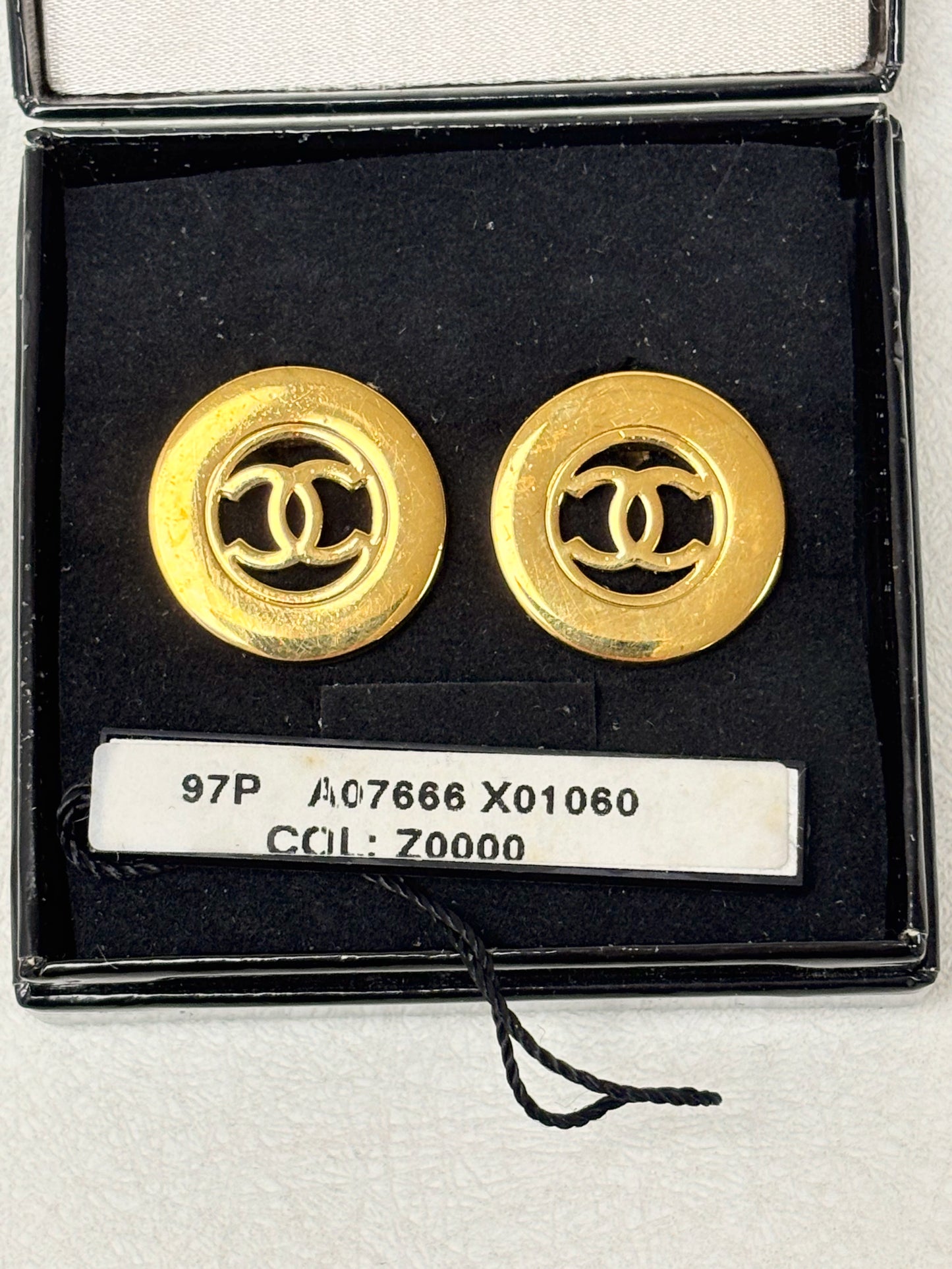 CHANEL Boucles d'oreilles 1997