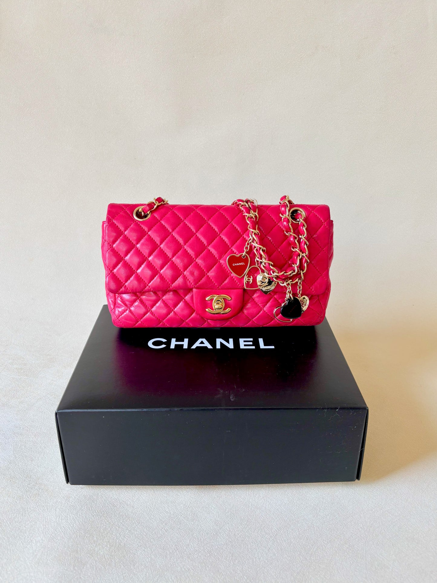 CHANEL Sac Timeless Classic Valentine