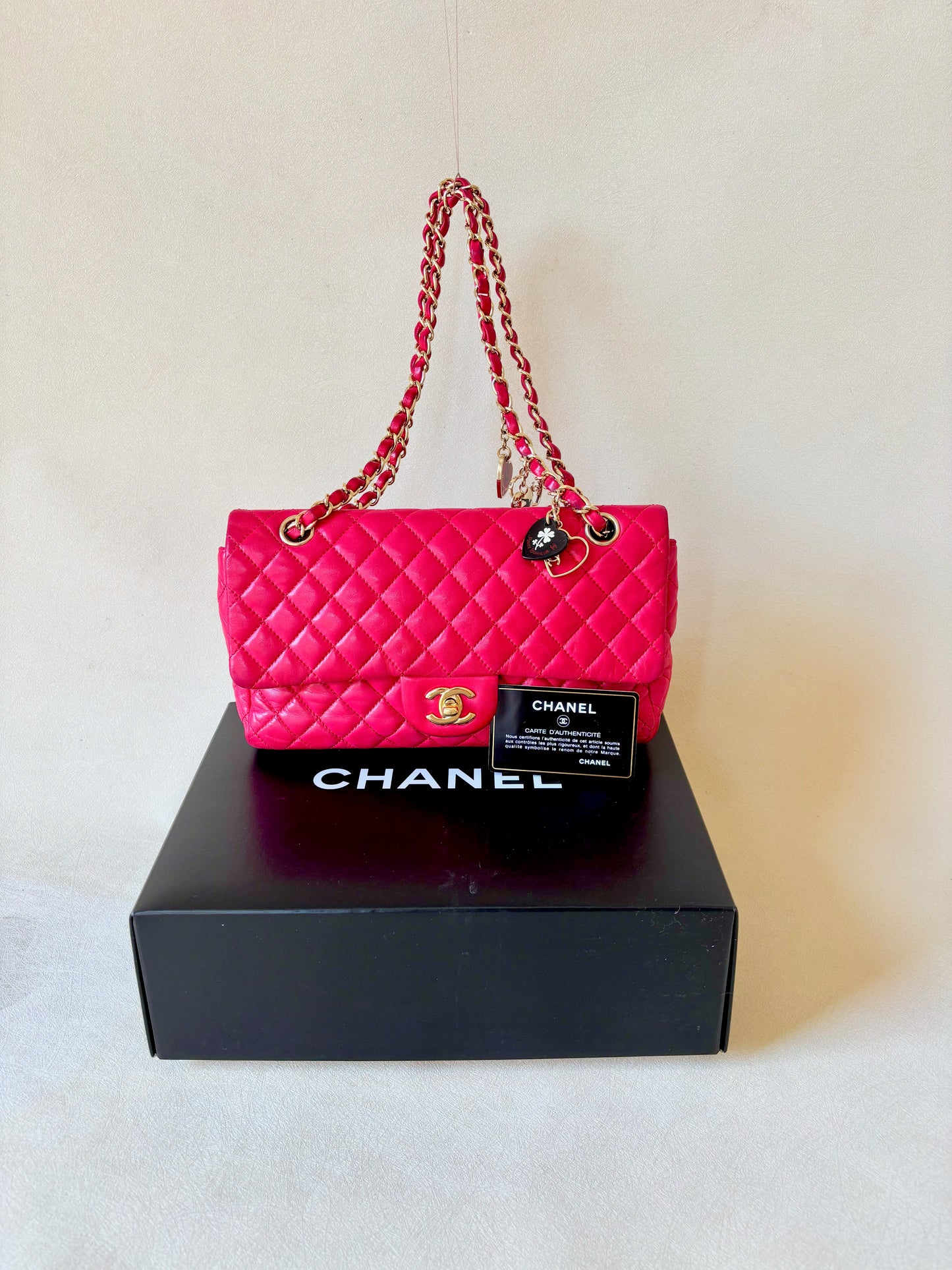 CHANEL Sac Timeless Classic Valentine