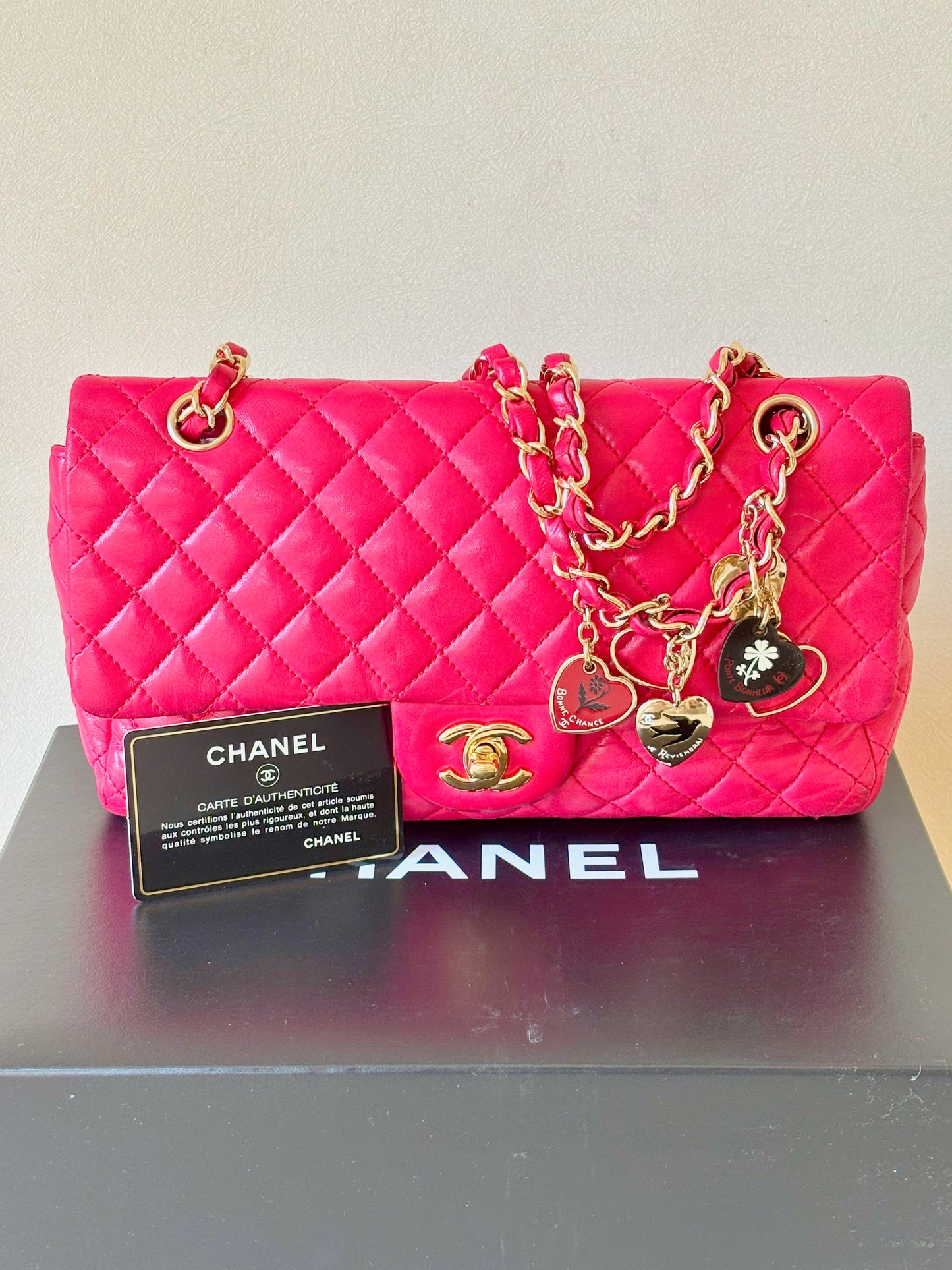 CHANEL Sac Timeless Classic Valentine