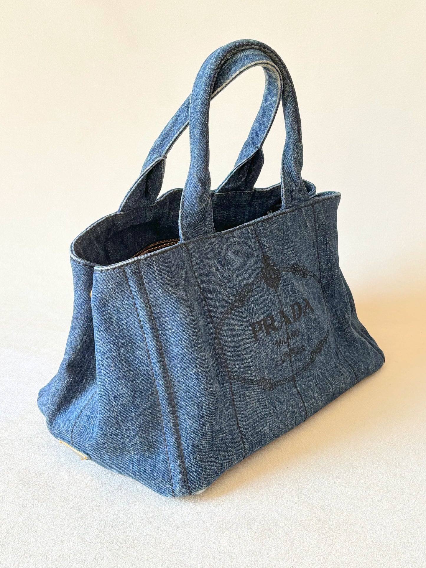 PRADA Sac Canapa denim