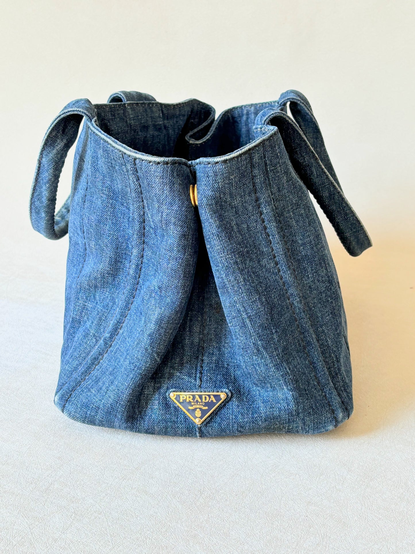 PRADA Sac Canapa denim