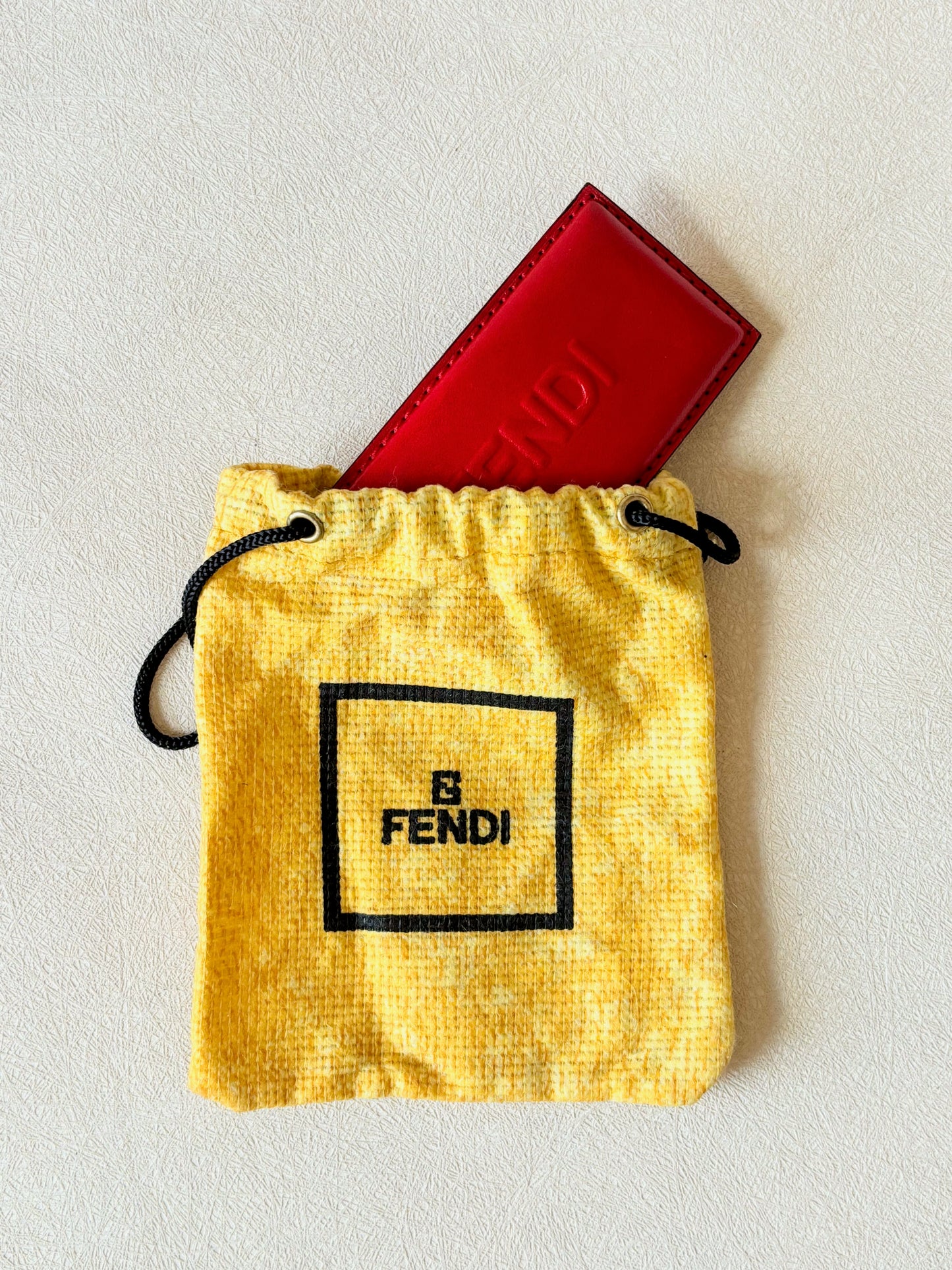 FENDI Barrette cuir