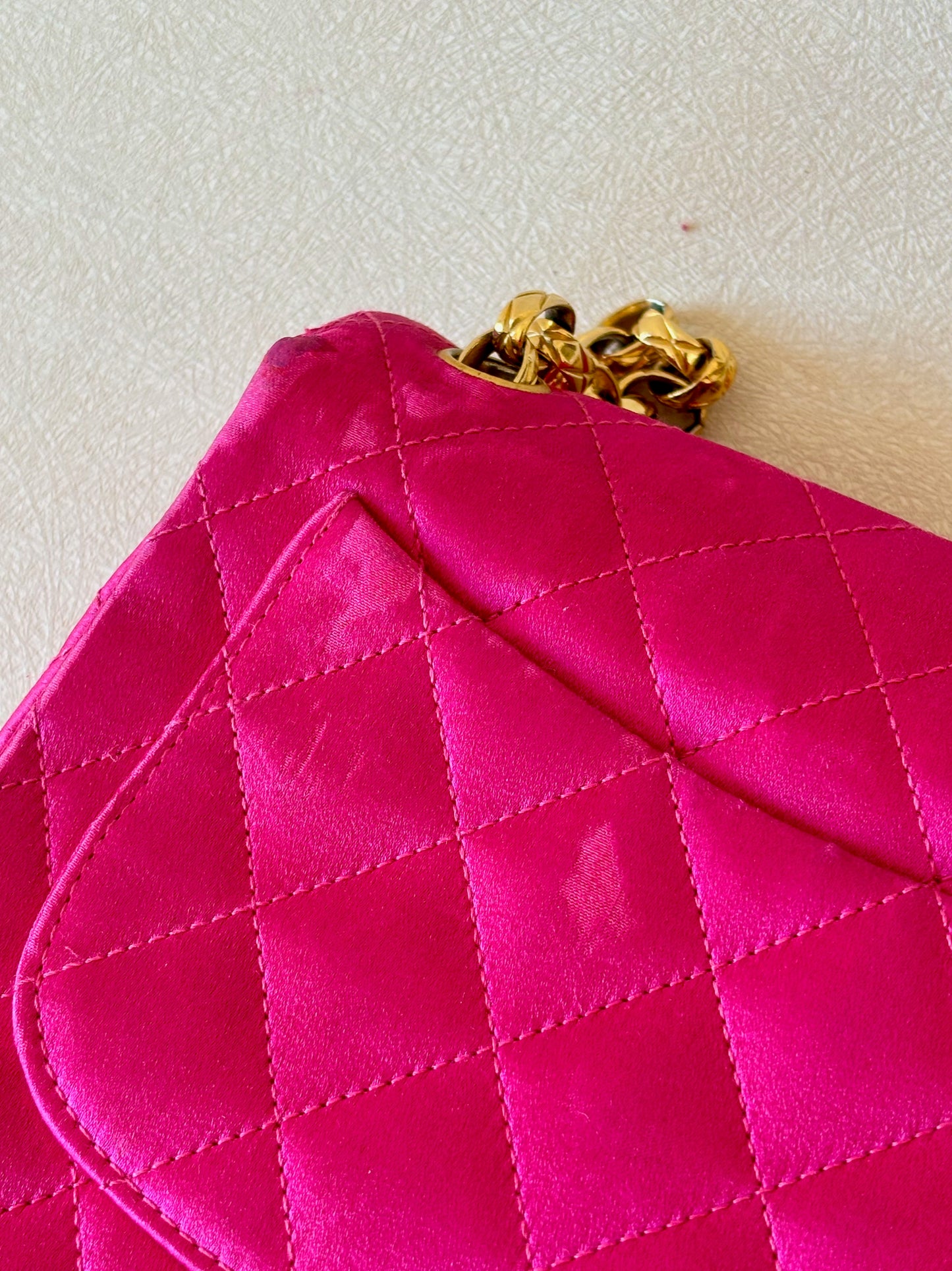 CHANEL Sac Timeless Satin