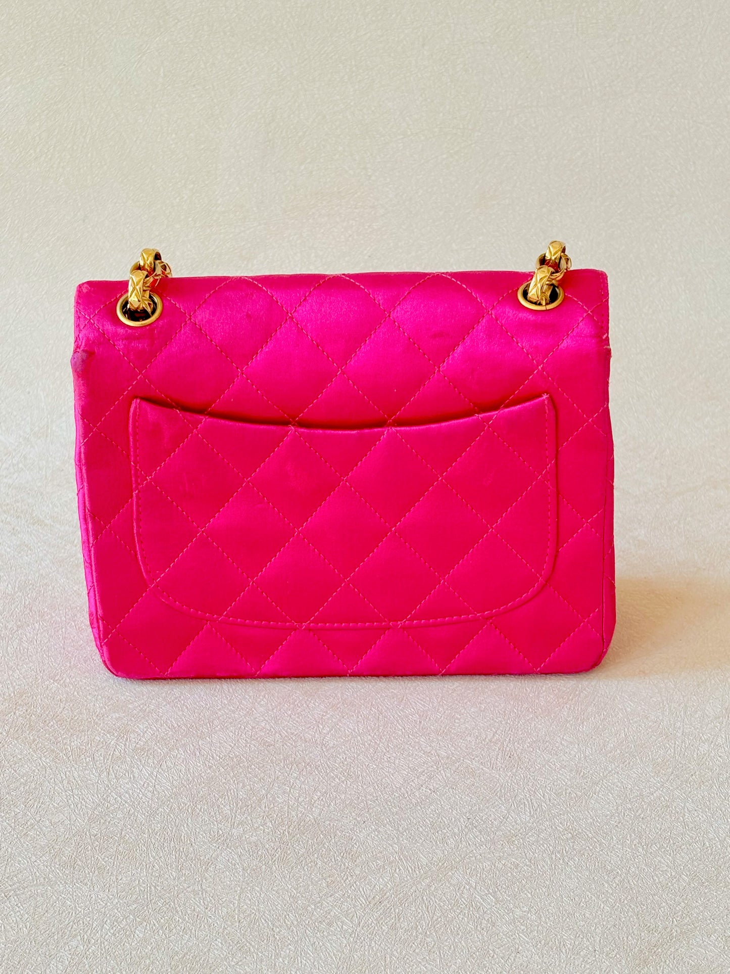 CHANEL Sac Timeless Satin