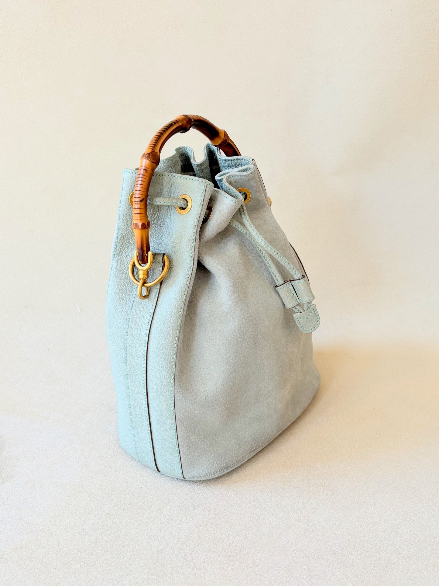 GUCCI Sac seau Bambou