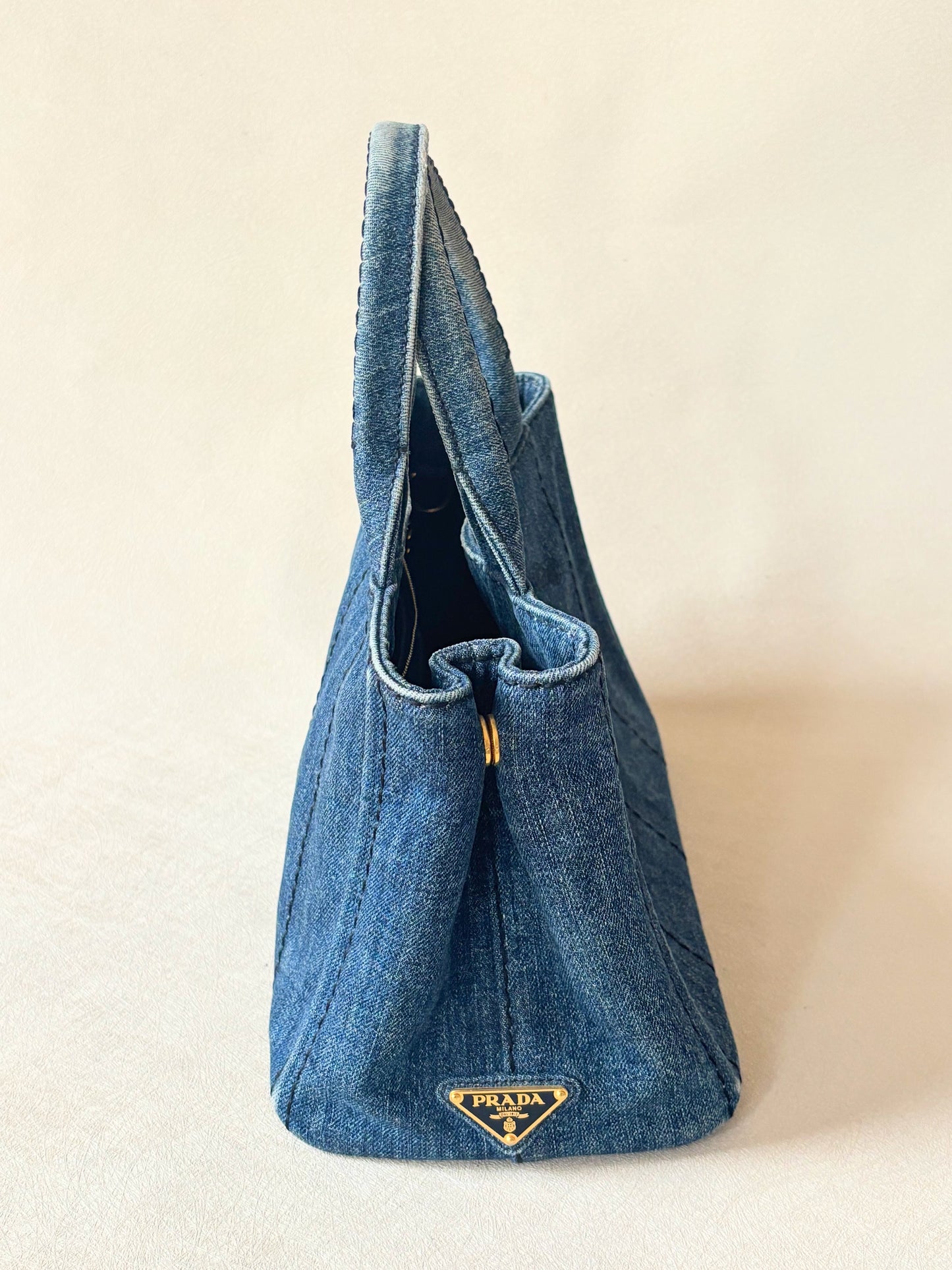 PRADA Sac Canapa denim