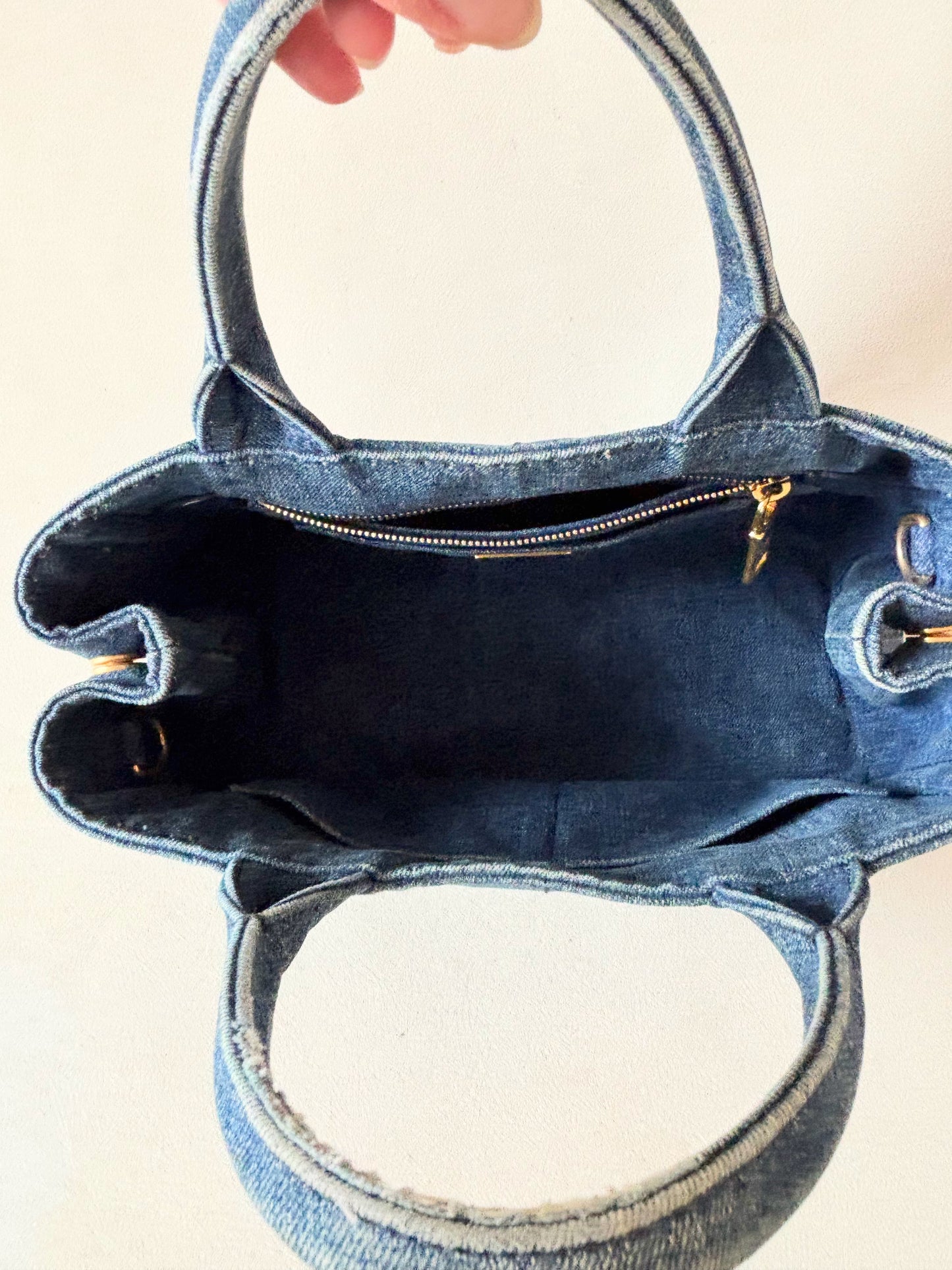 PRADA Sac Canapa denim