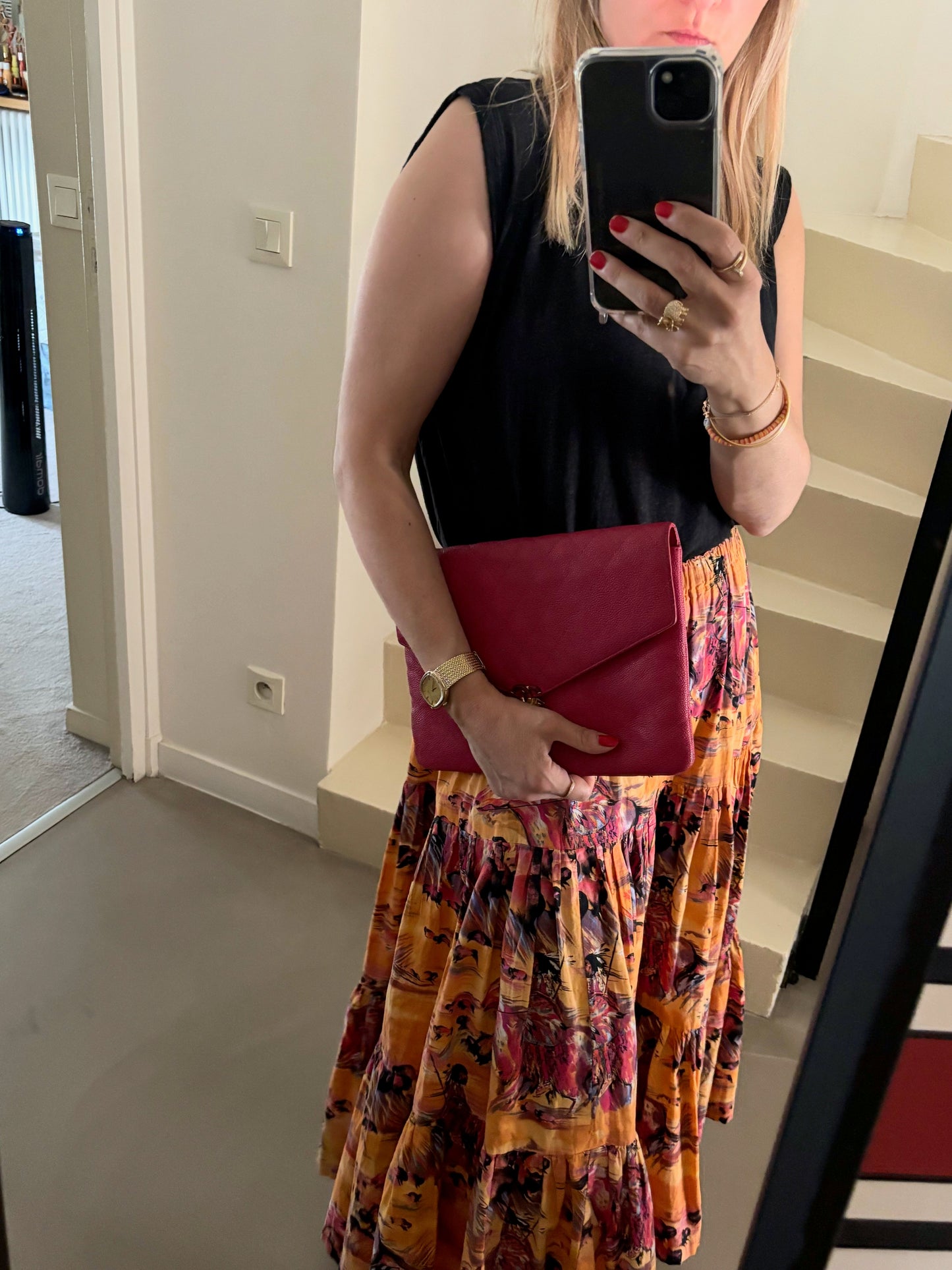 CHANEL Pochette cuir caviar