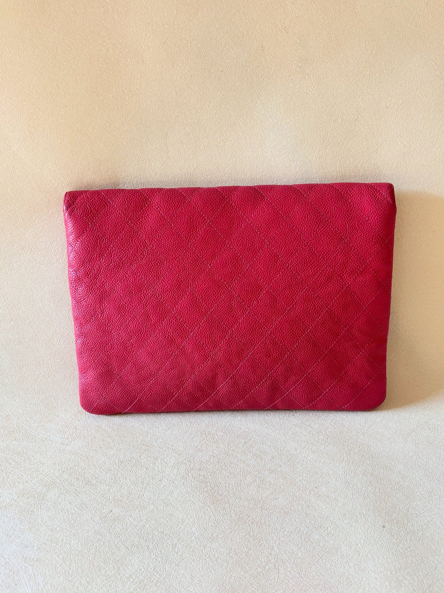 CHANEL Pochette cuir caviar