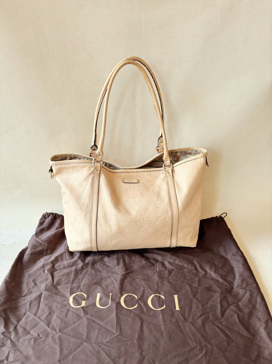 GUCCI Sac Cabas Guccissima