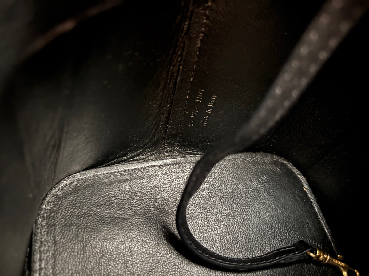CÉLINE Sac Seau Veau Velours