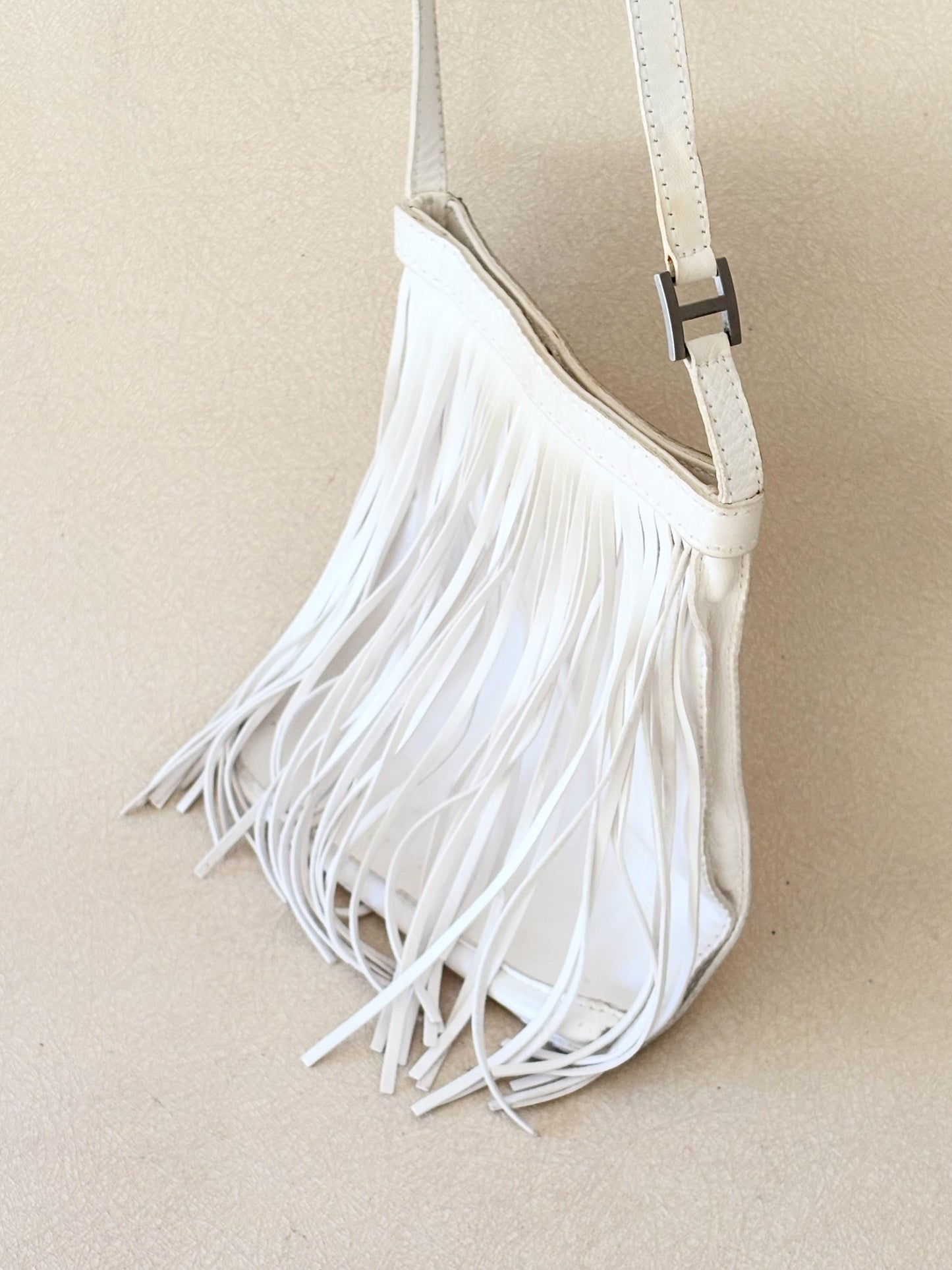HERMÈS Sac Tudu à franges
