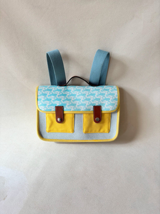 HERMÈS Cartable Jeux dans la Jungle