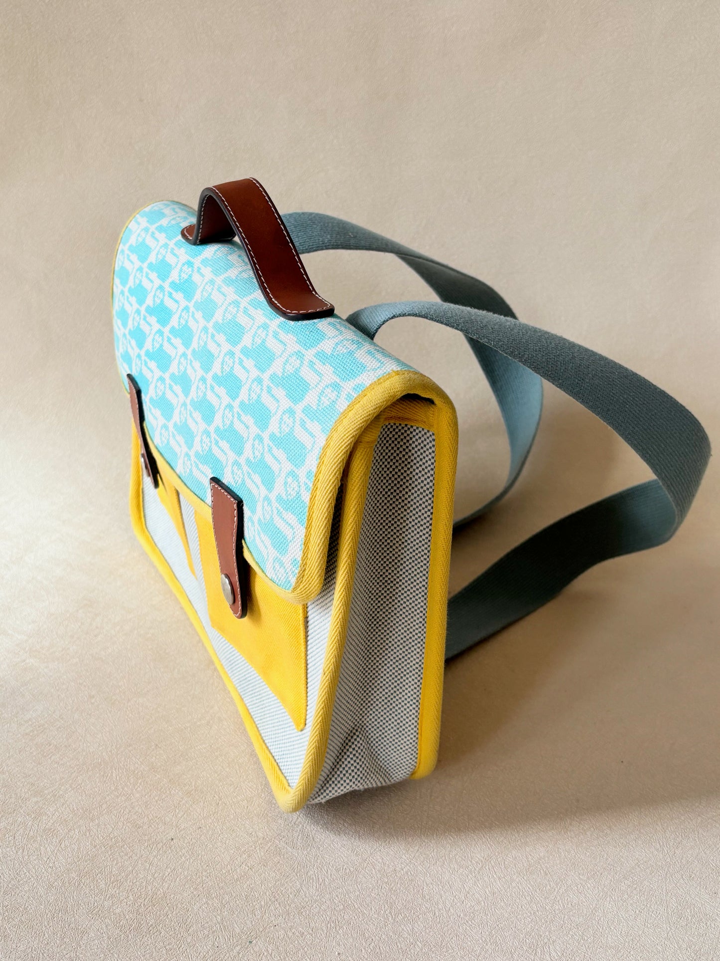 HERMÈS Cartable Jeux dans la Jungle