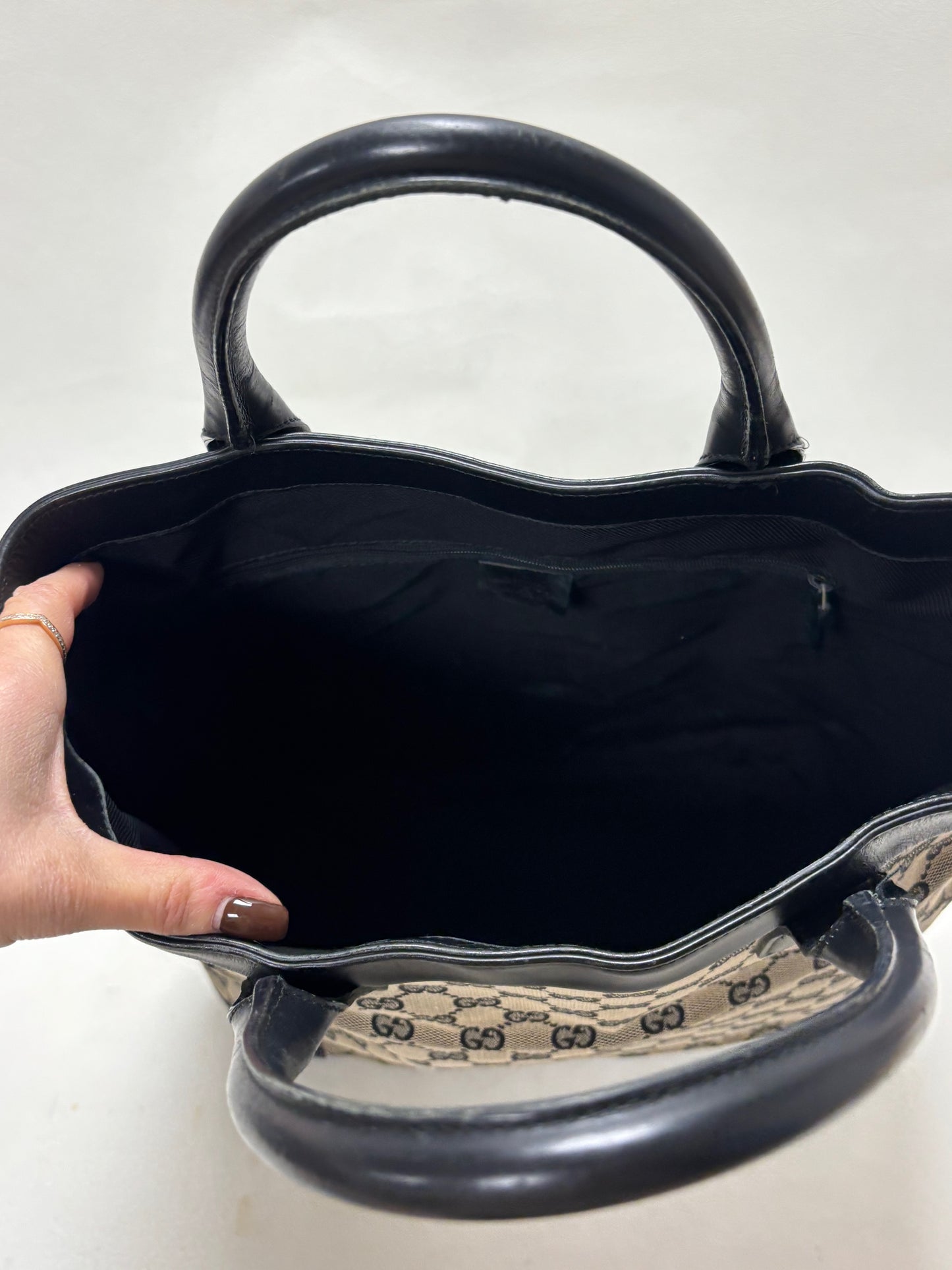 GUCCI Sac cabas monogramme