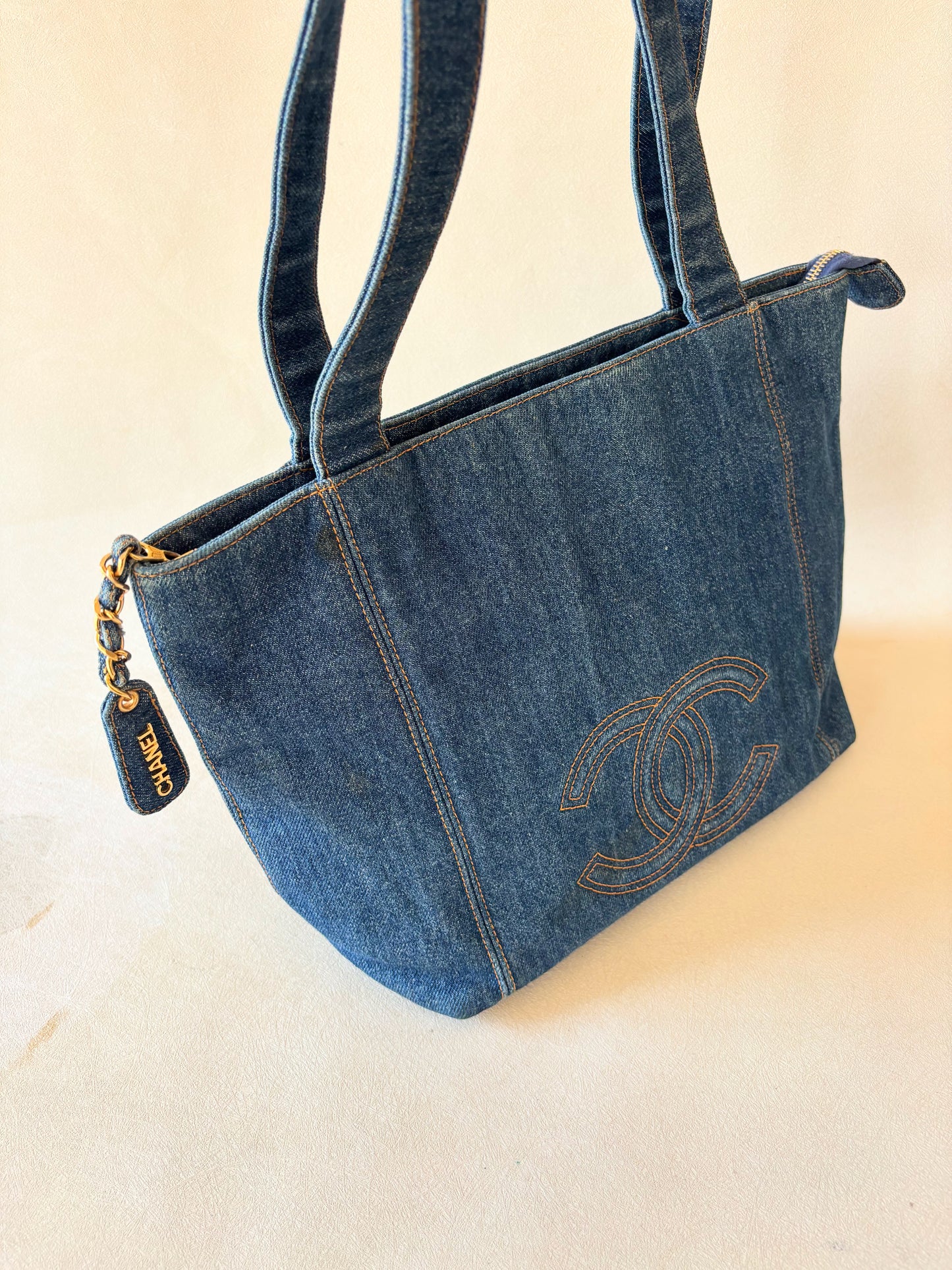 CHANEL Cabas denim
