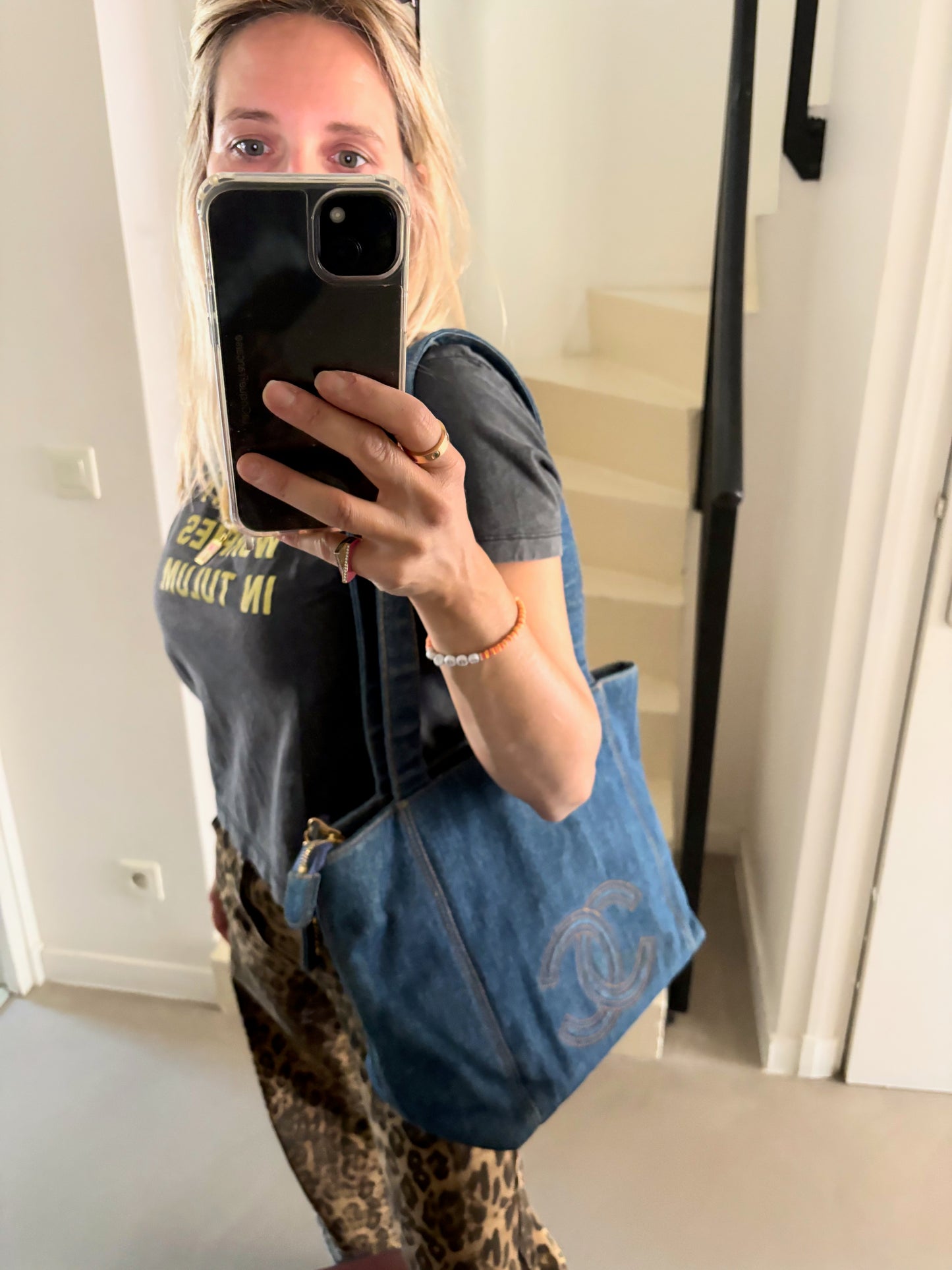 CHANEL Cabas denim