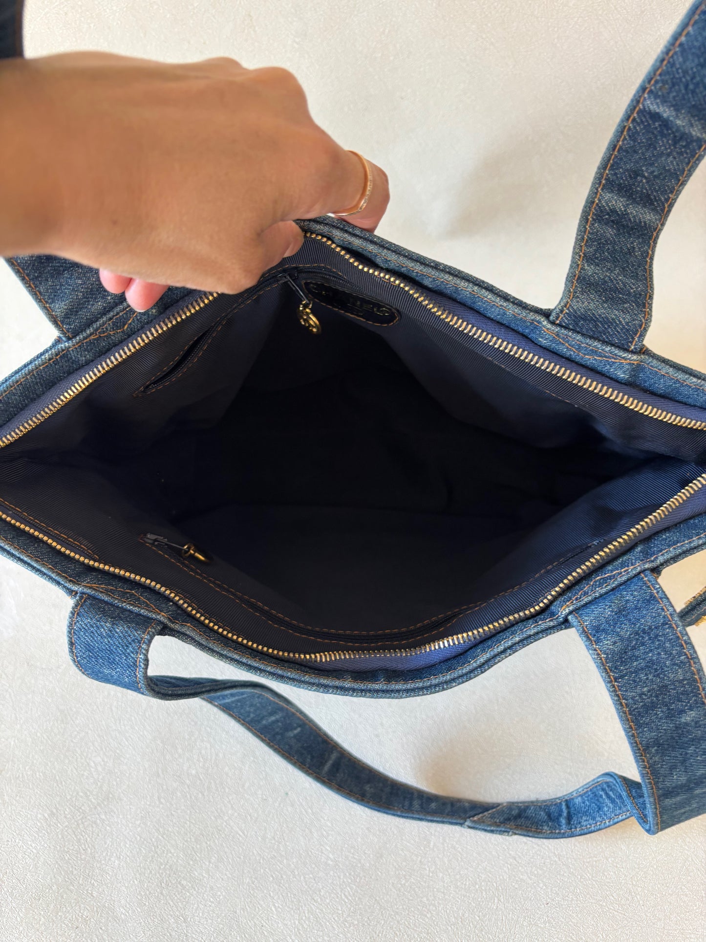 CHANEL Cabas denim