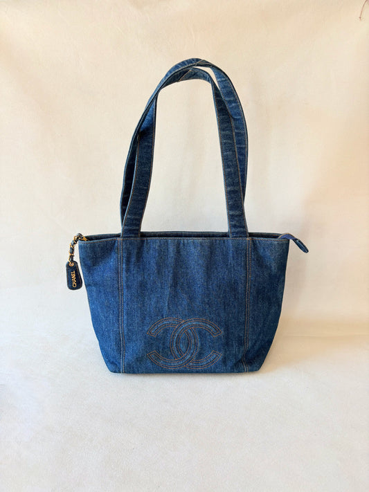 CHANEL Cabas denim