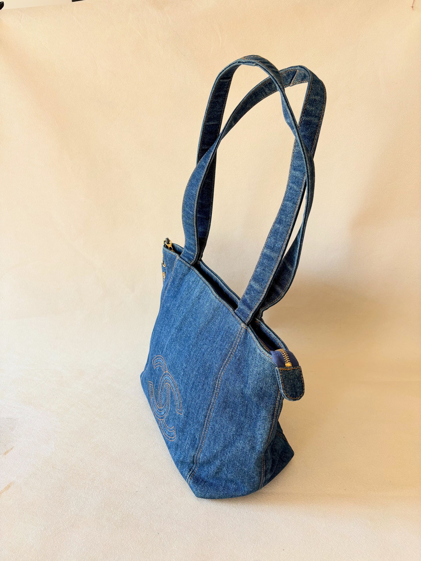 CHANEL Cabas denim