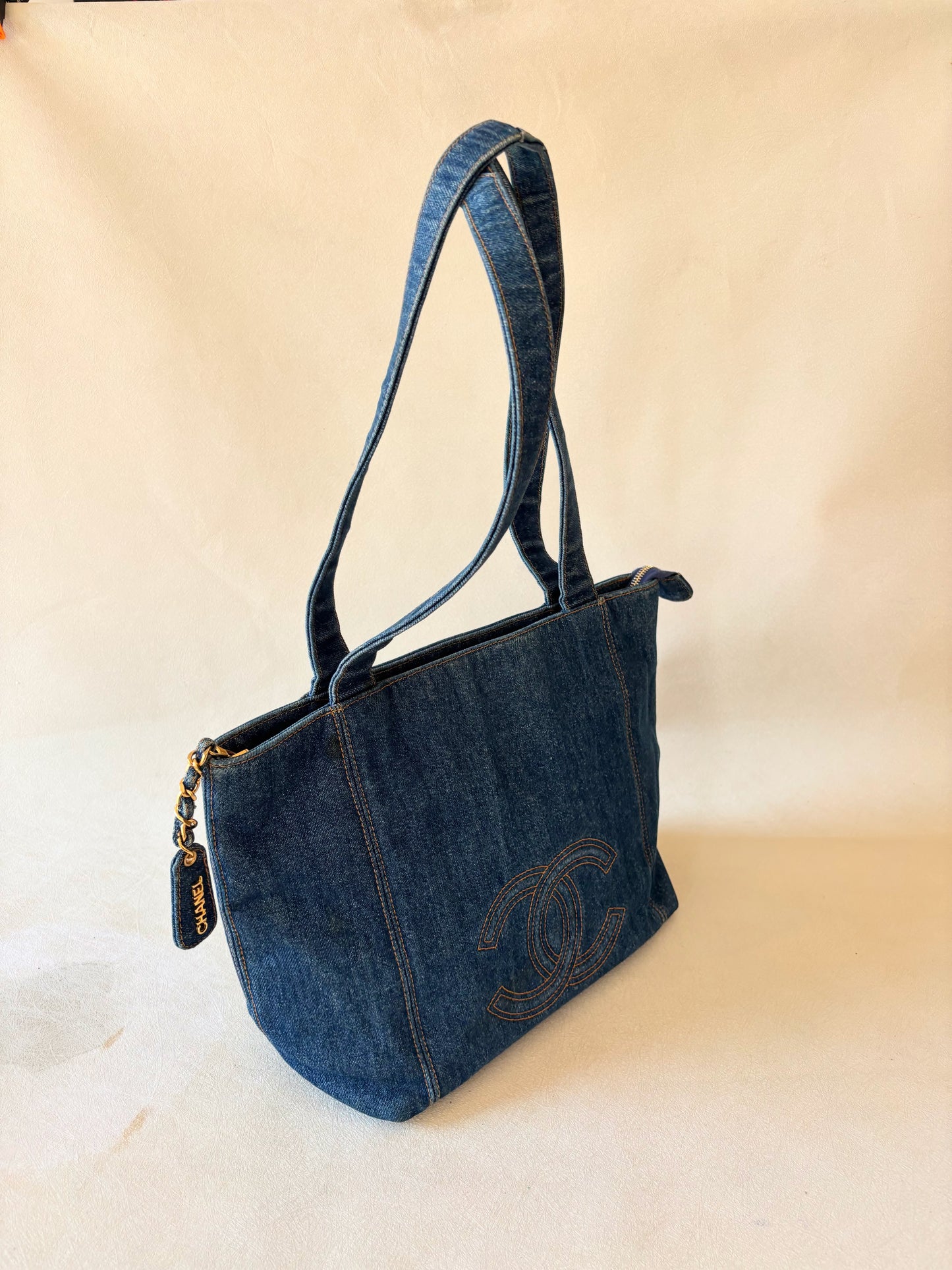 CHANEL Cabas denim