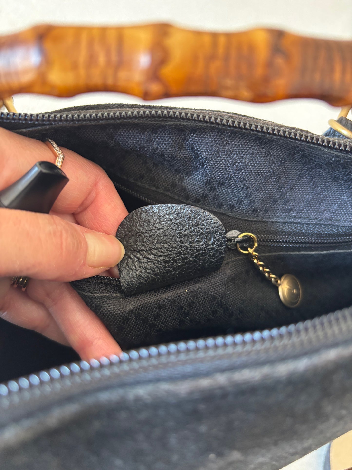 GUCCI Sac Diana Mini Bambou