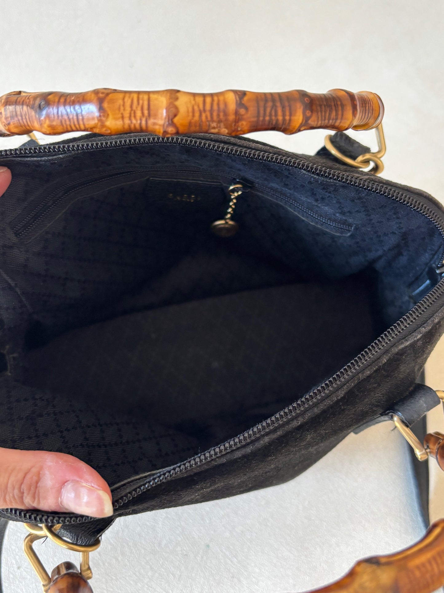 GUCCI Sac Diana Mini Bambou