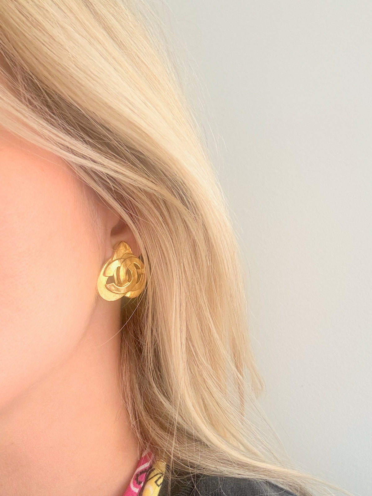 CHANEL Boucles d'oreilles Coeur