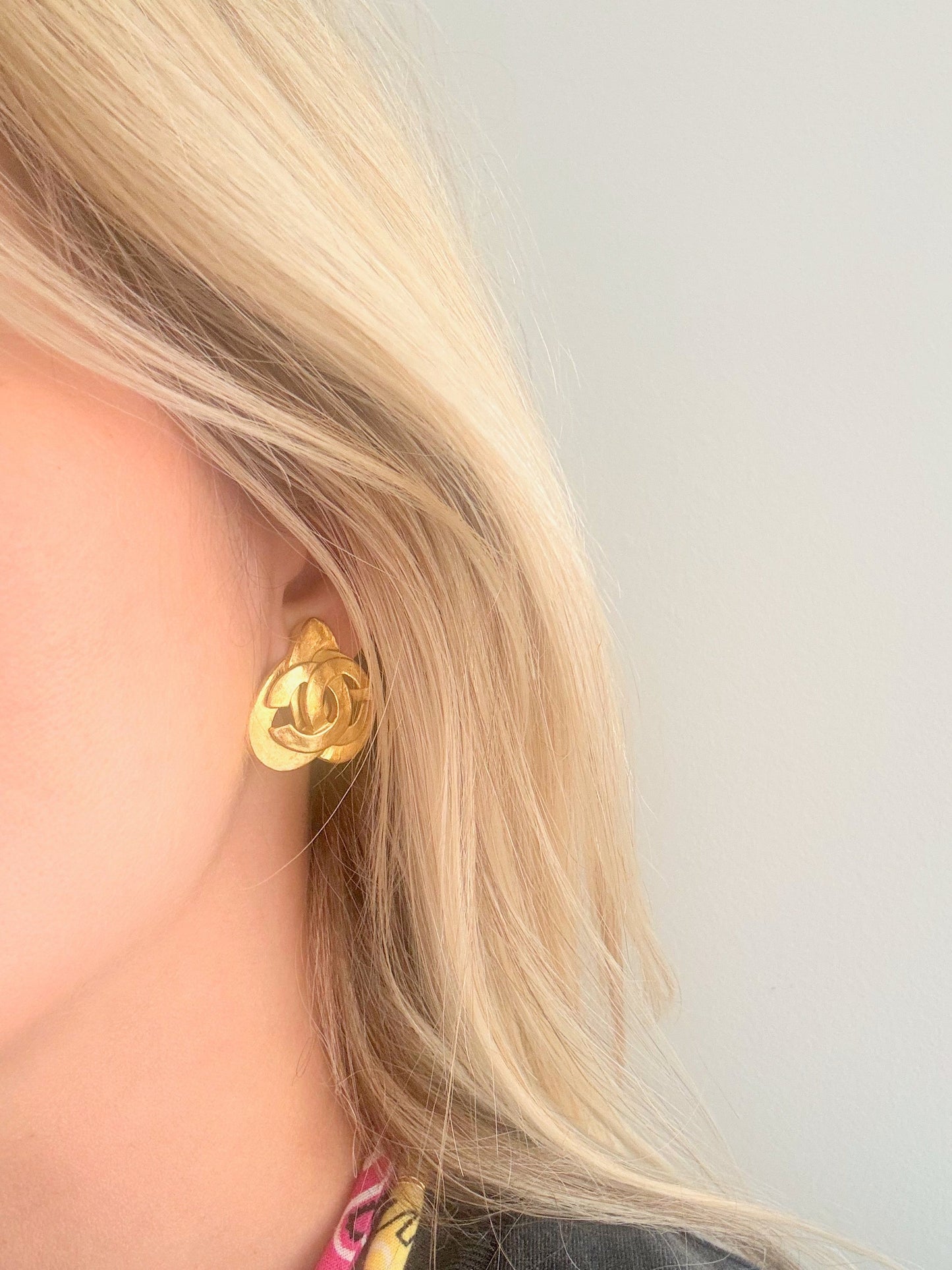 CHANEL Boucles d'oreilles Coeur