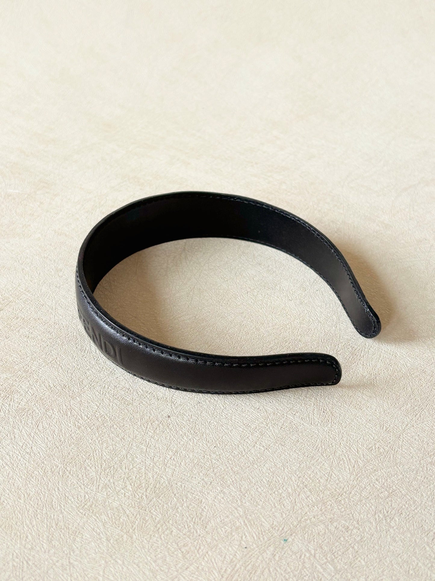 FENDI Serre-tête cuir