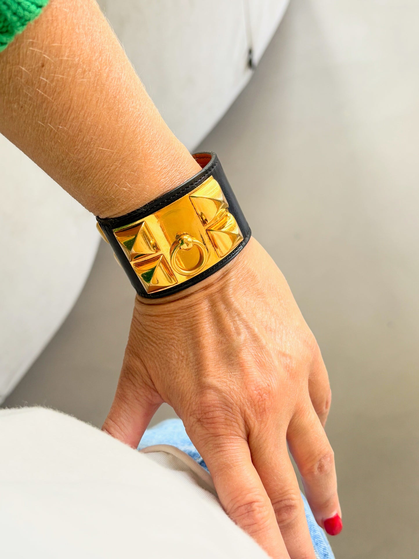 HERMÈS Bracelet Collier de Chien