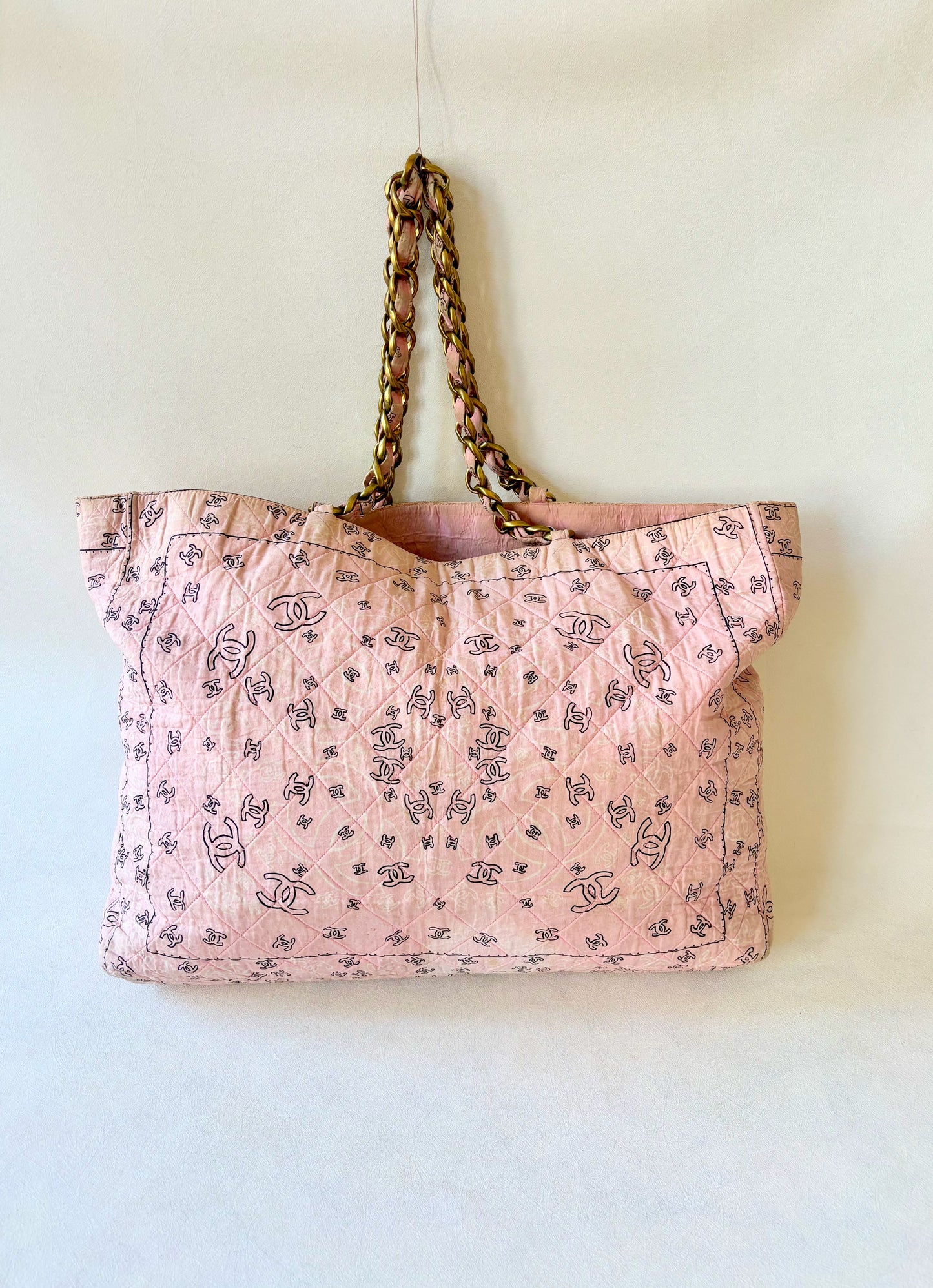 CHANEL Sac cabas bandana