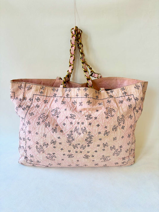 CHANEL Sac cabas bandana
