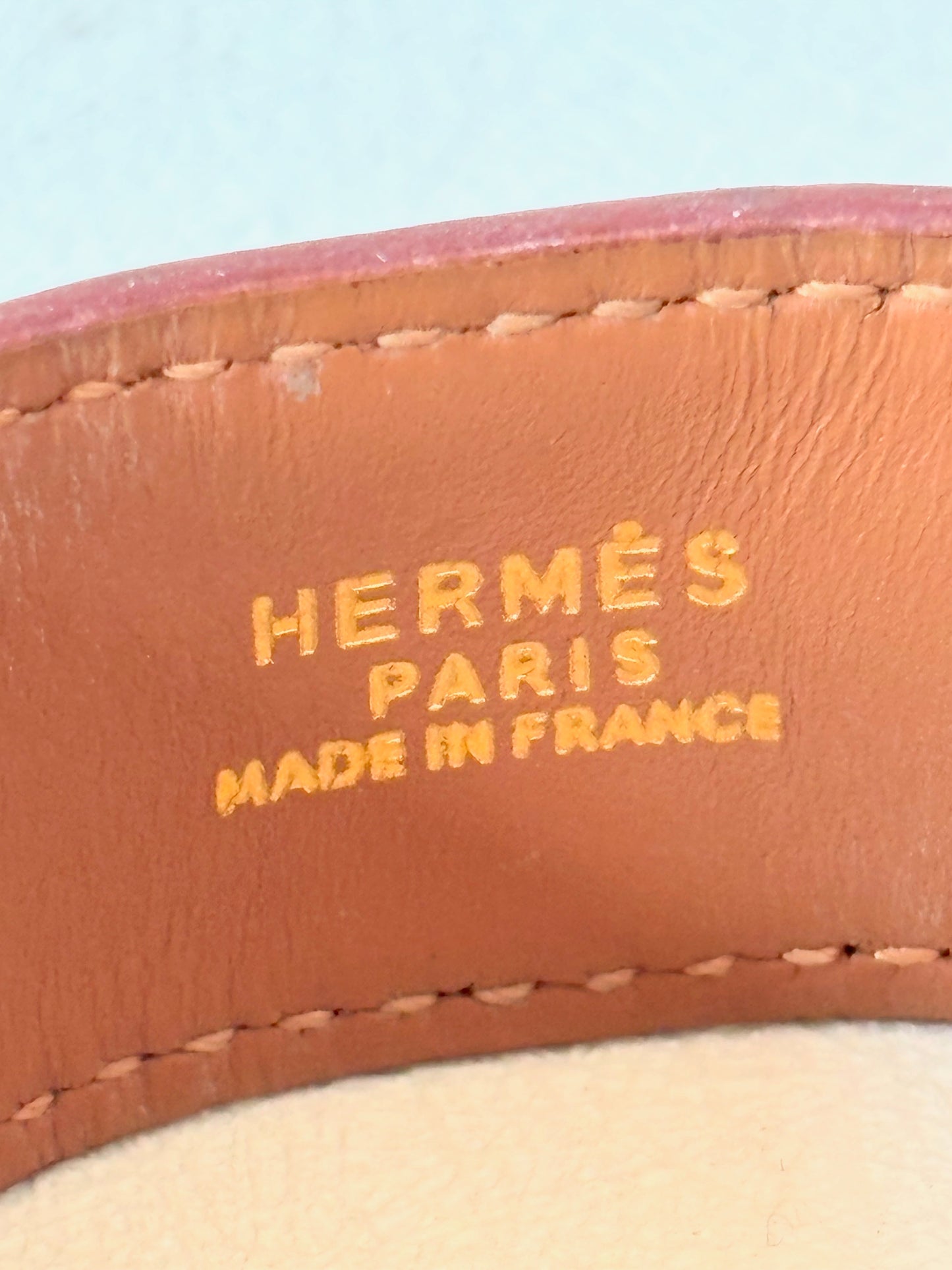 HERMÈS Bracelet Clou Médor