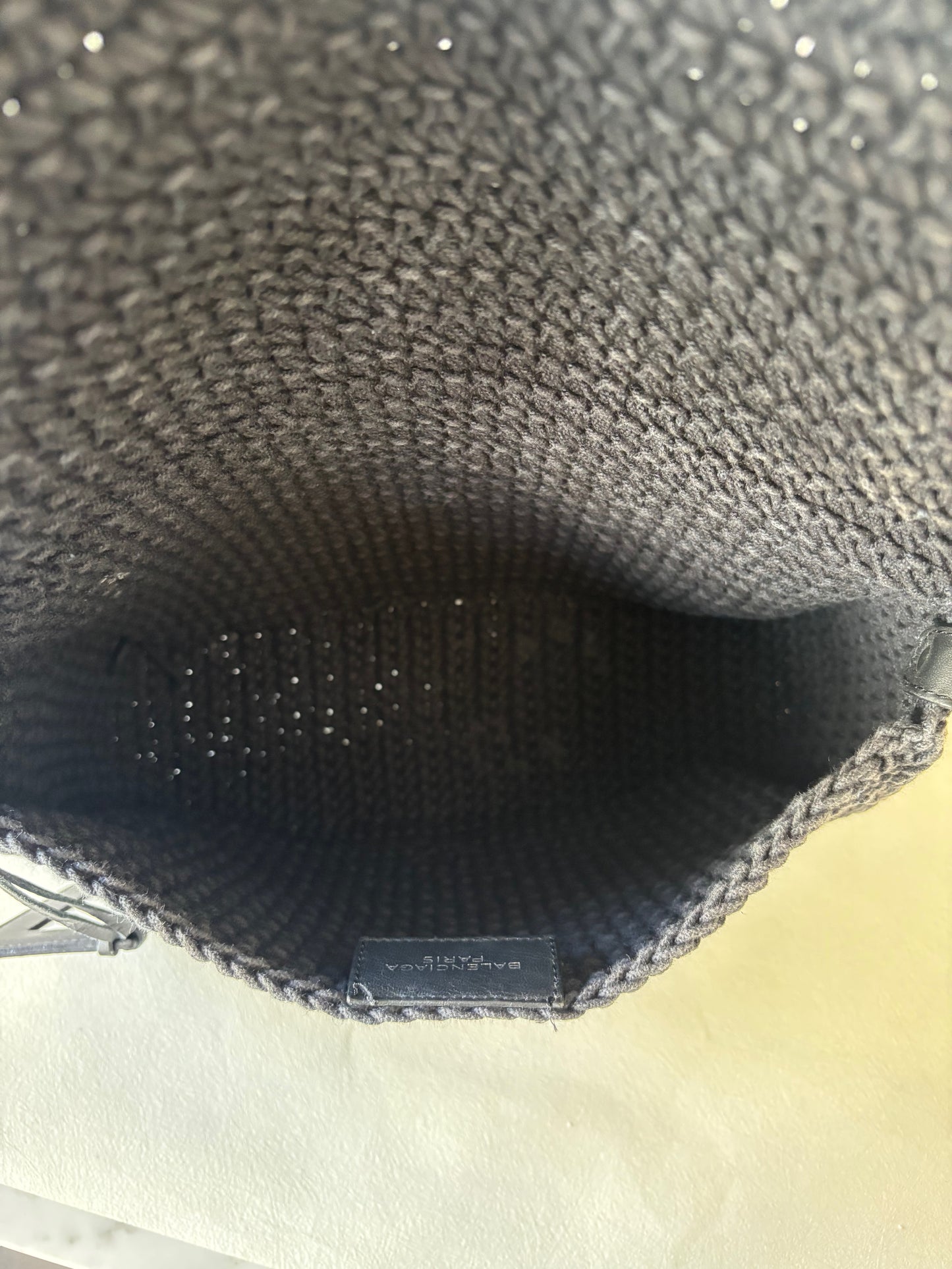 BALENCIAGA Sac Crochet Ancre