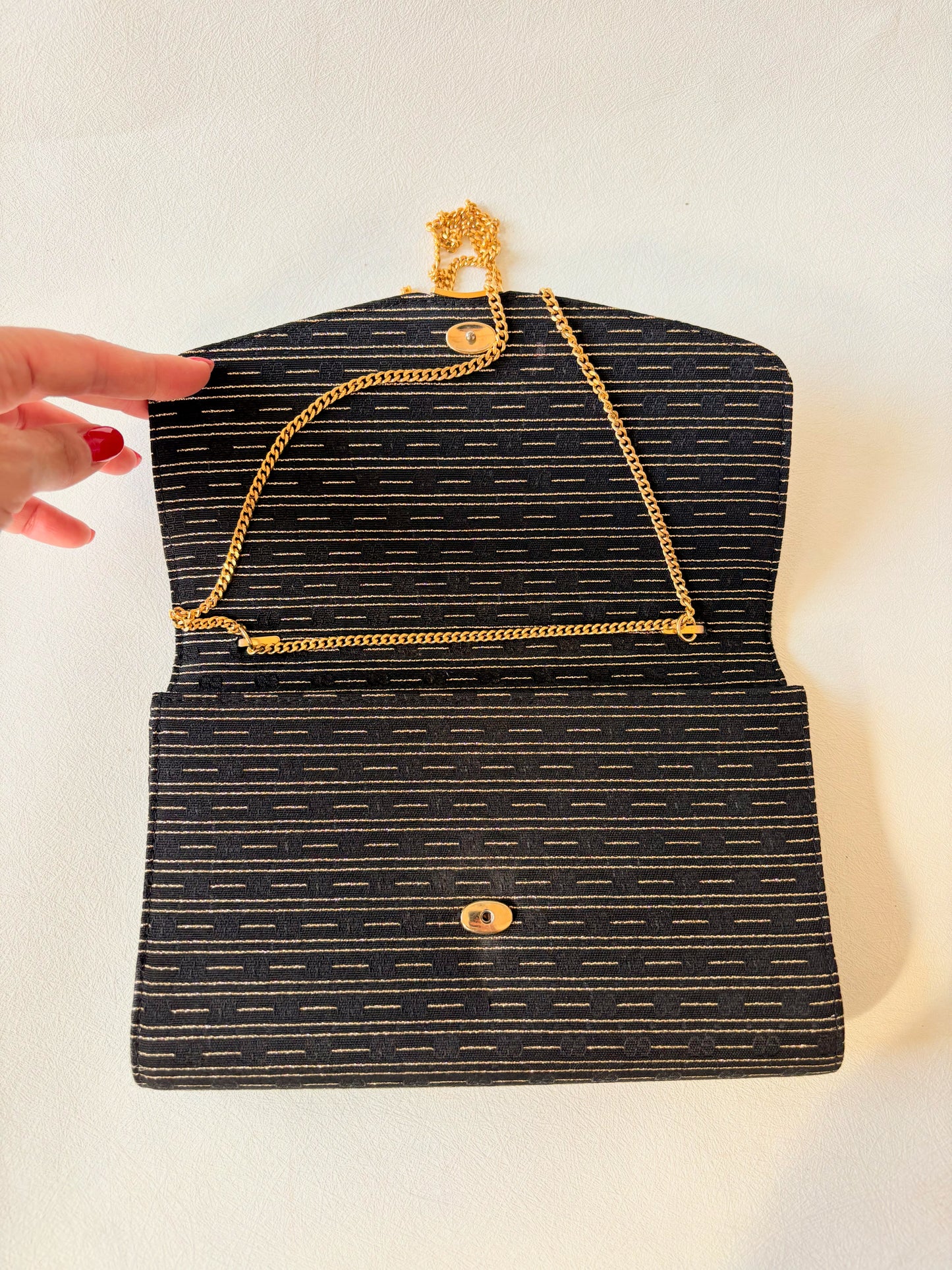 GUCCI Sac Pochette en lamé