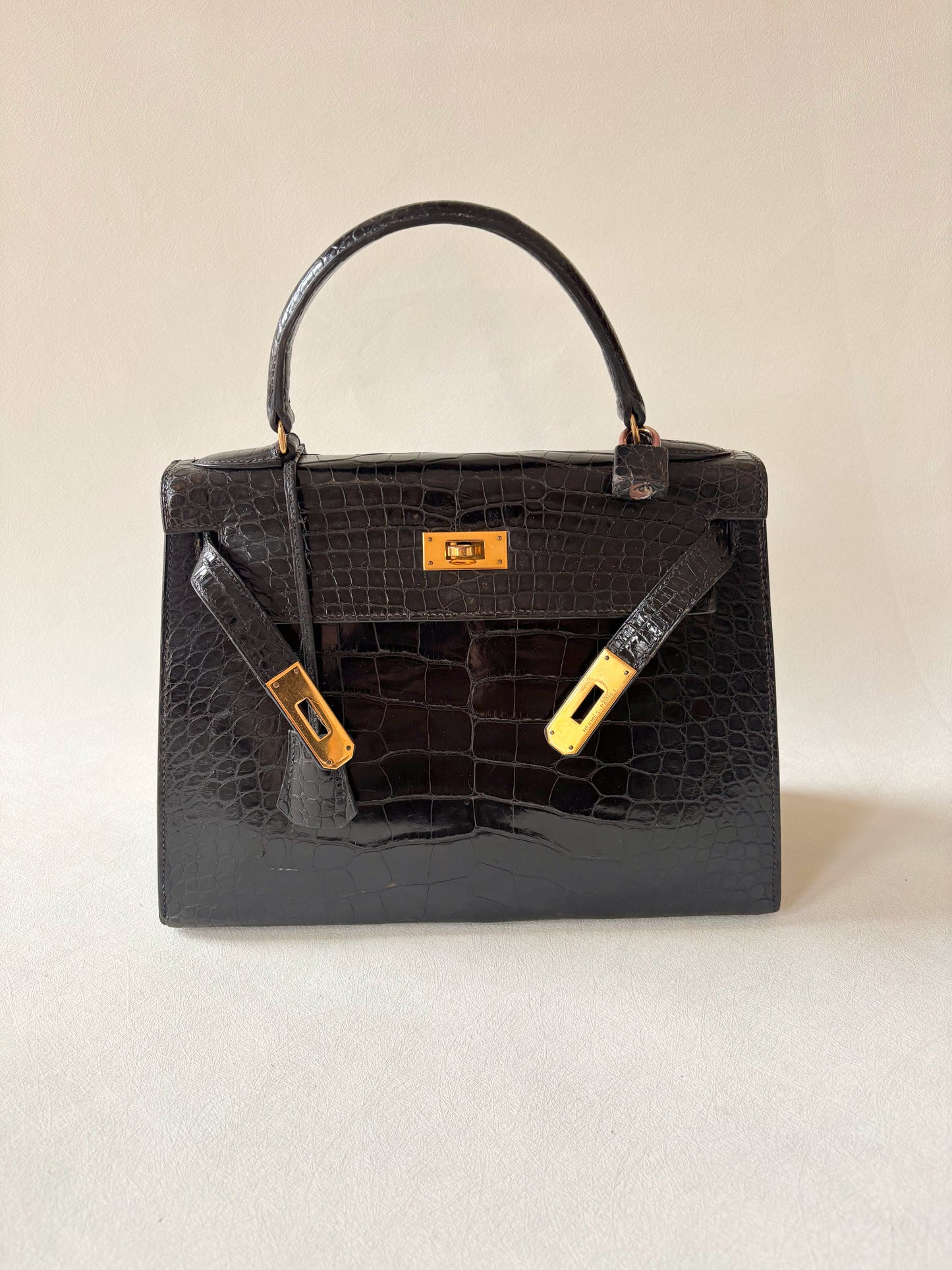 HERMÈS Sac Kelly 28 Alligator
