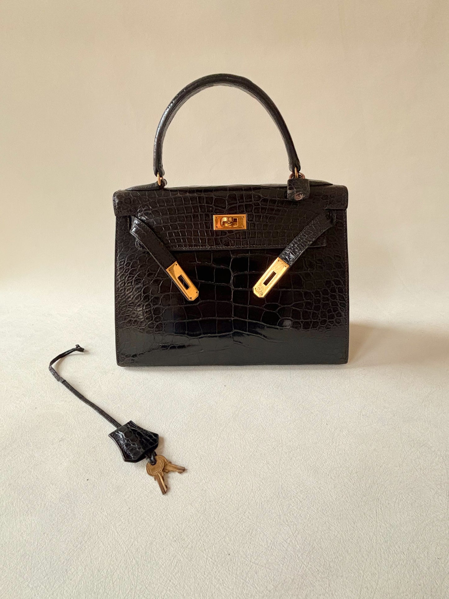 HERMÈS Kelly 28 Alligator bag