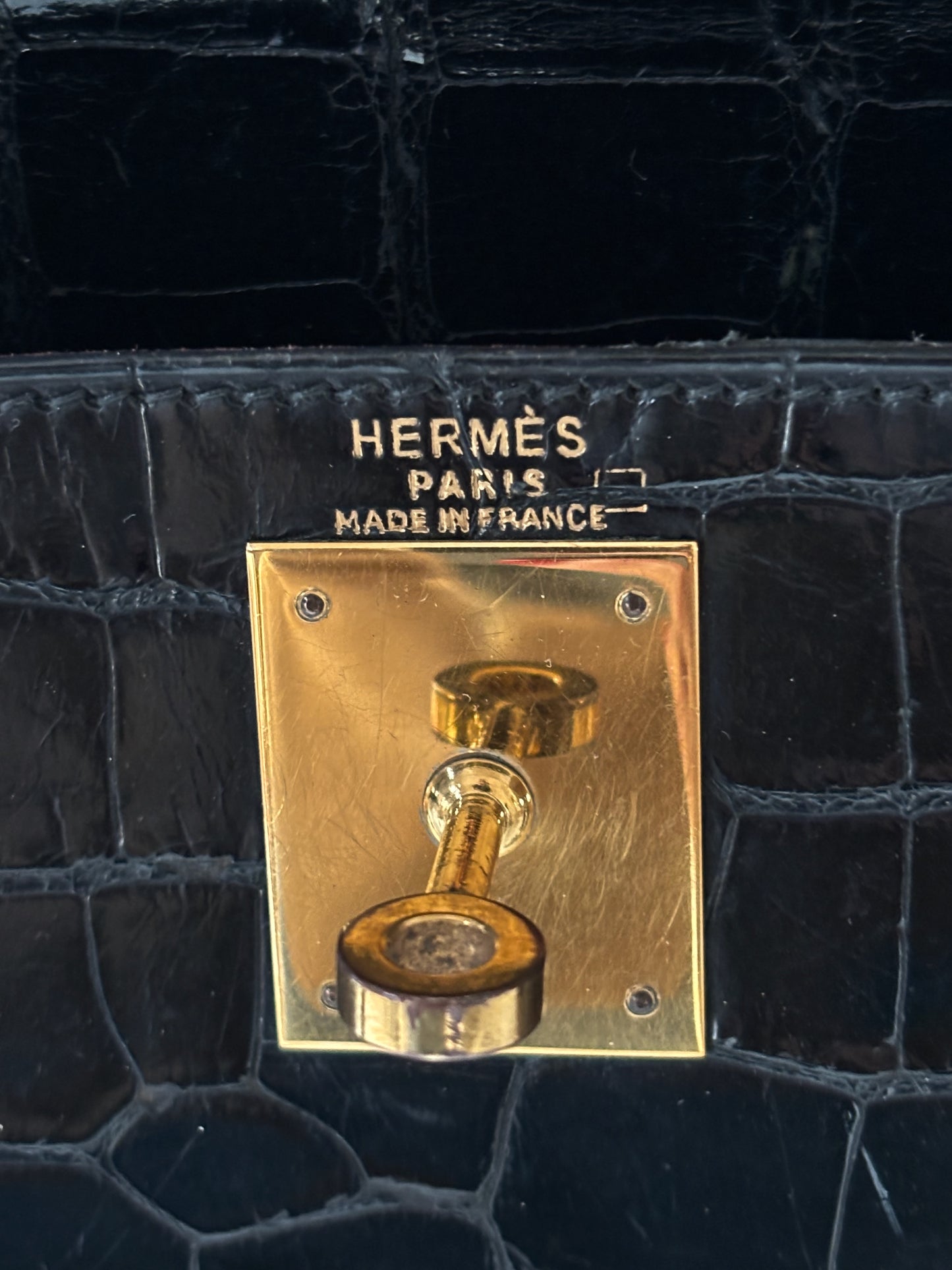 HERMÈS Sac Kelly 28 Alligator