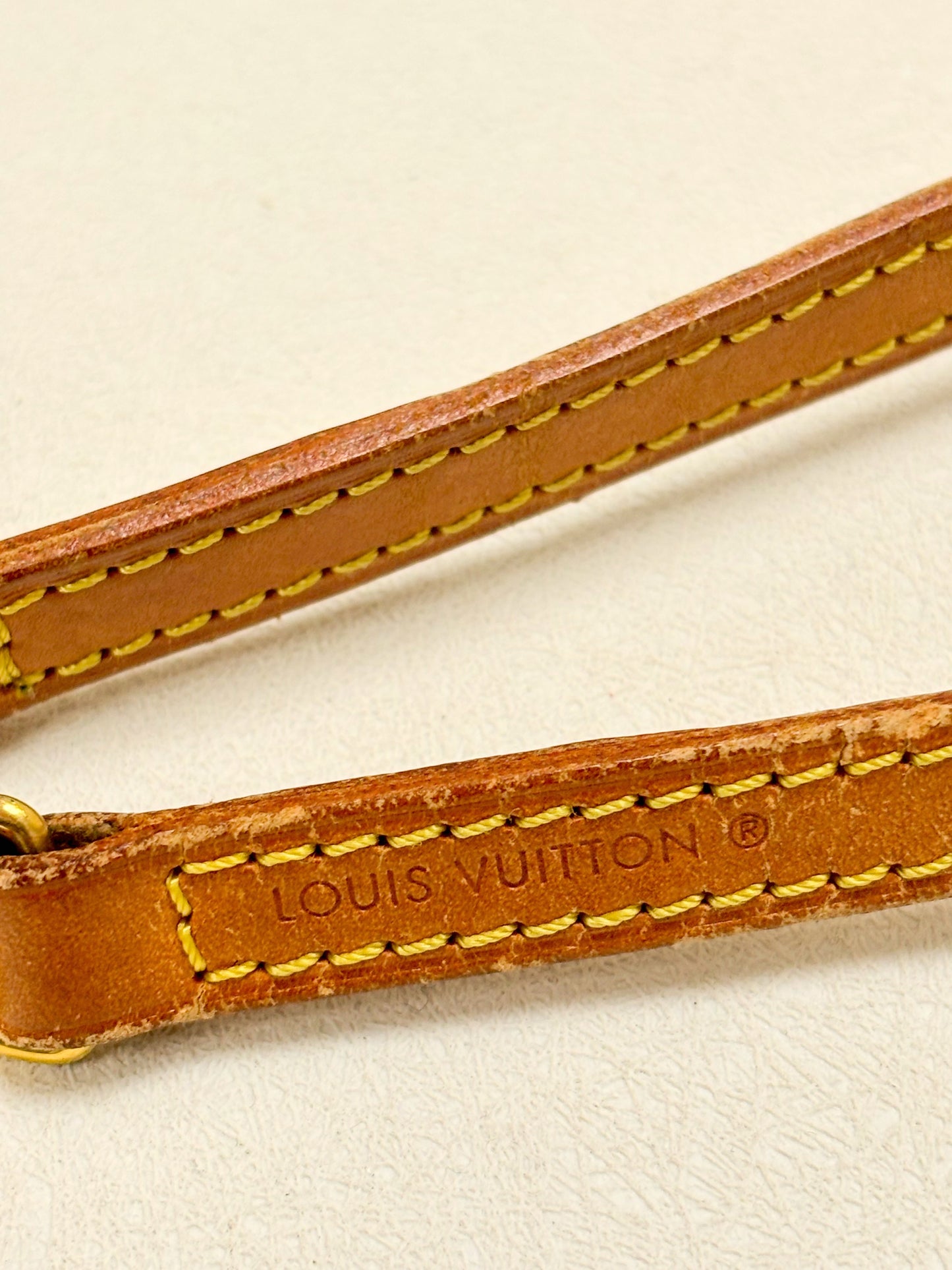 LOUIS VUITTON Bandoulière cuir