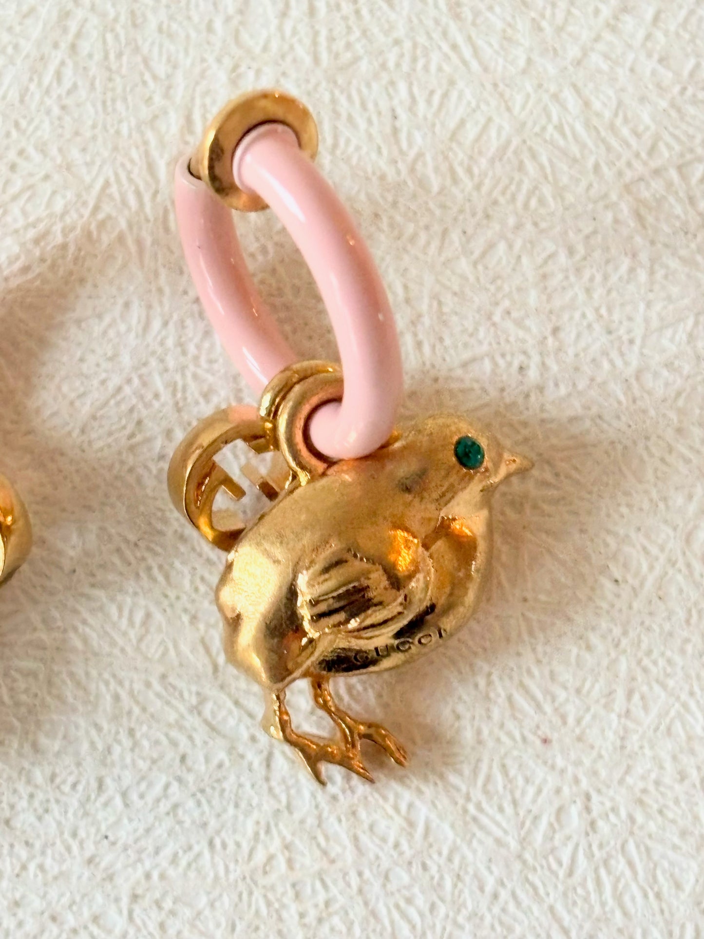 GUCCI Boucles d'oreilles oiseau