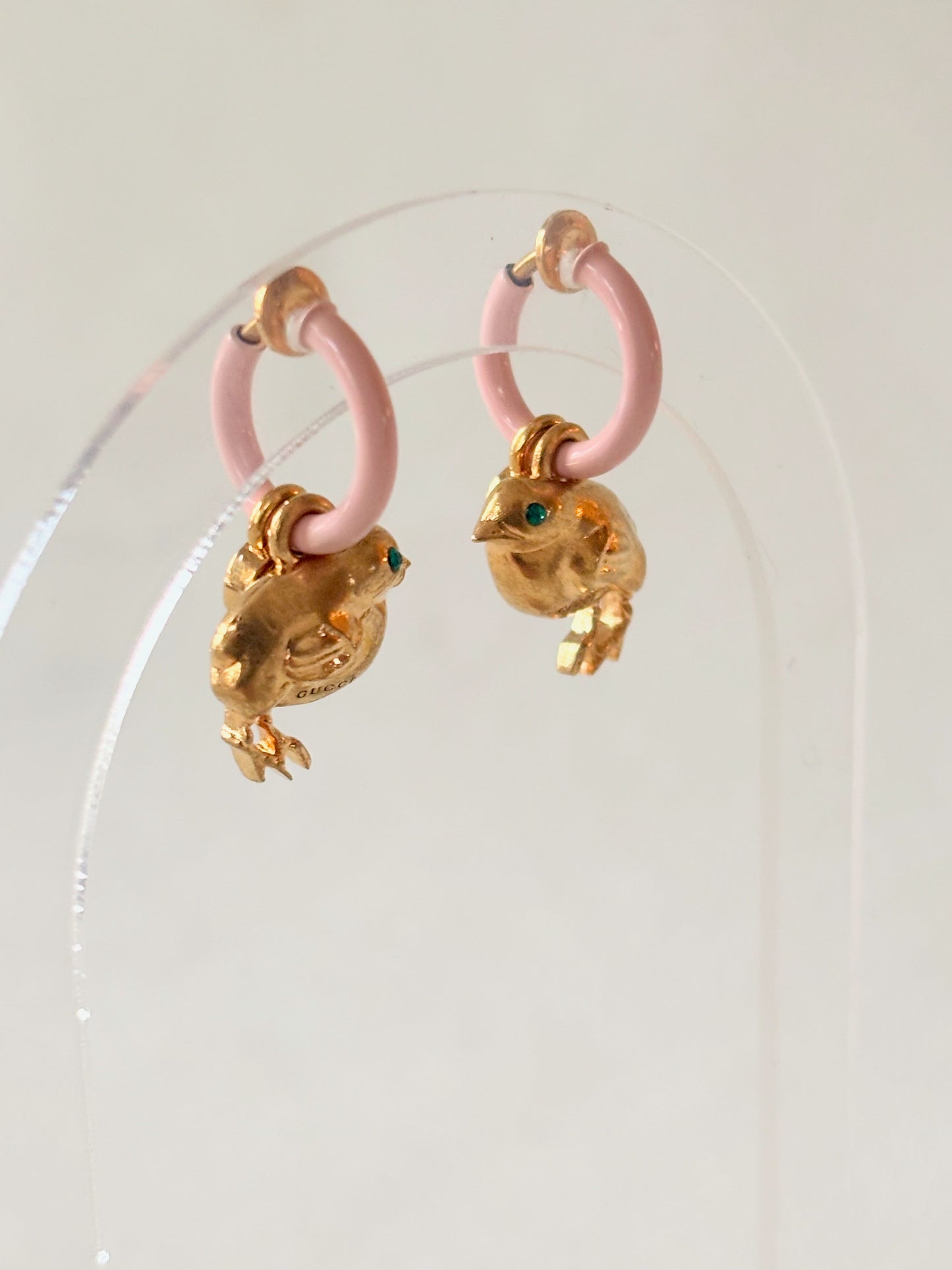 GUCCI Boucles d'oreilles oiseau