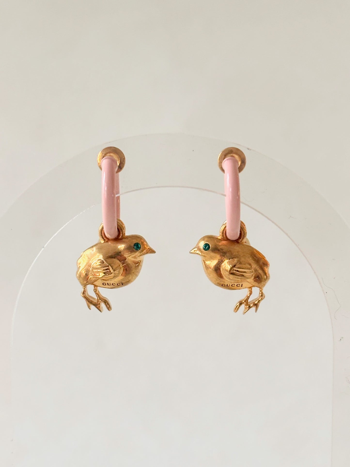 GUCCI Boucles d'oreilles oiseau