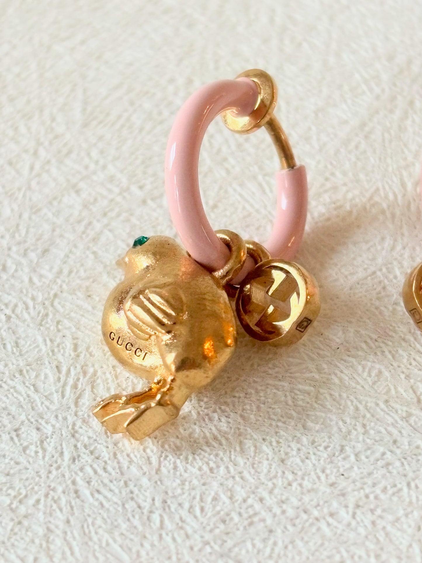 GUCCI Boucles d'oreilles oiseau