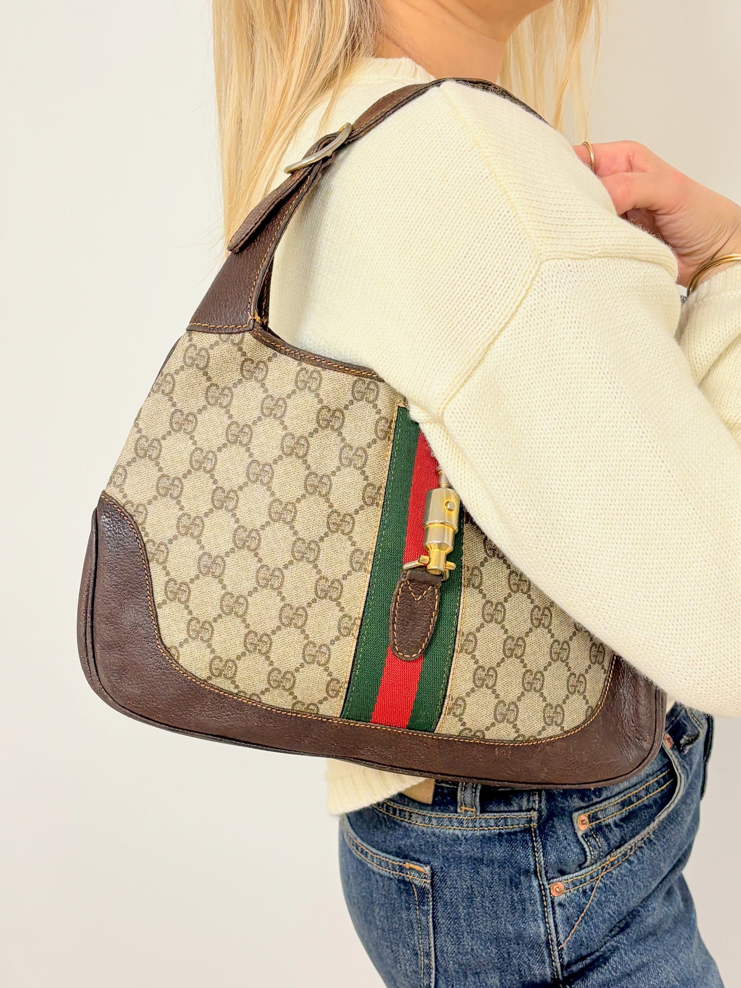 GUCCI Sac Jackie Monogramme