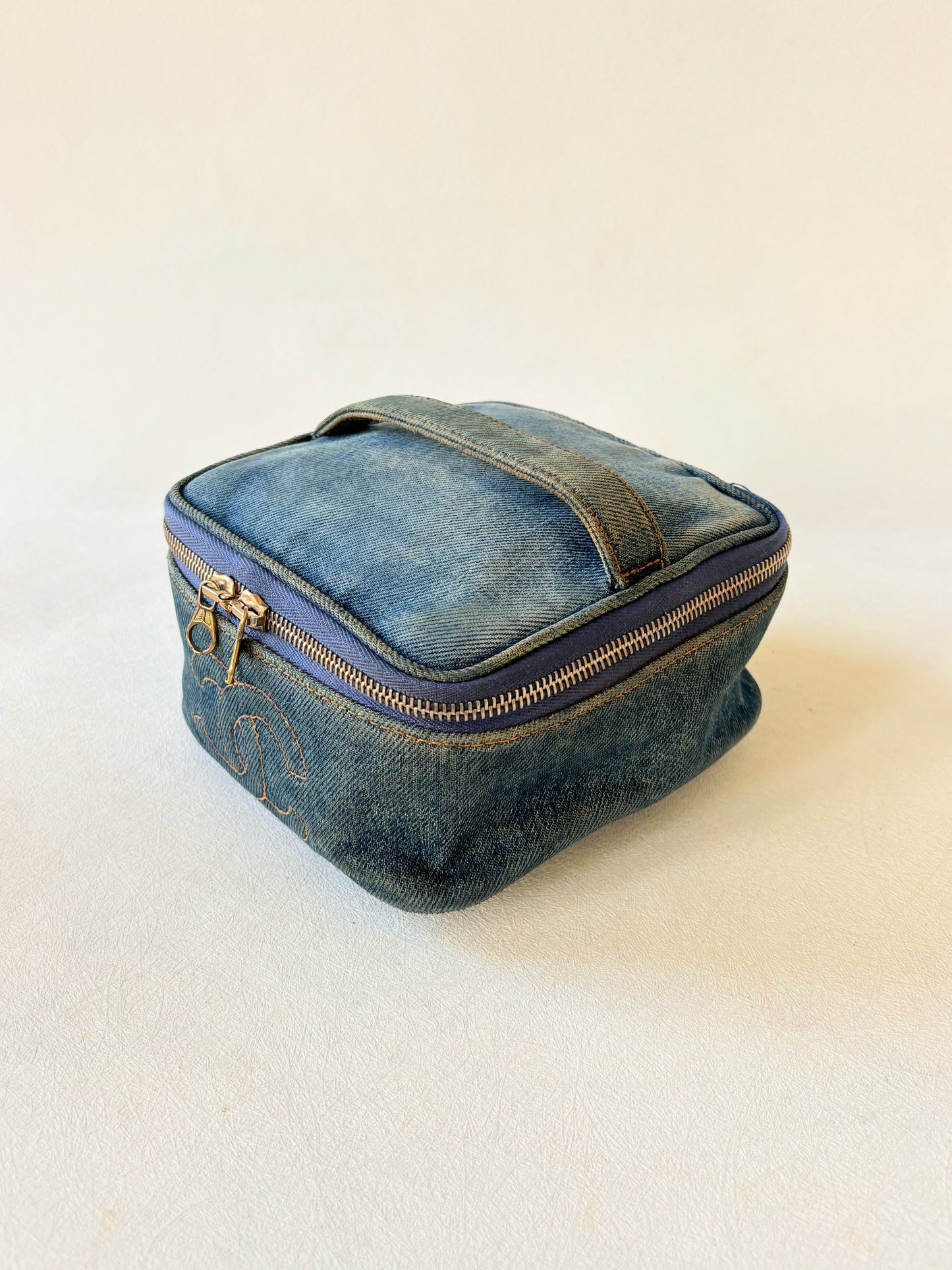 CHANEL Vanity Case Denim