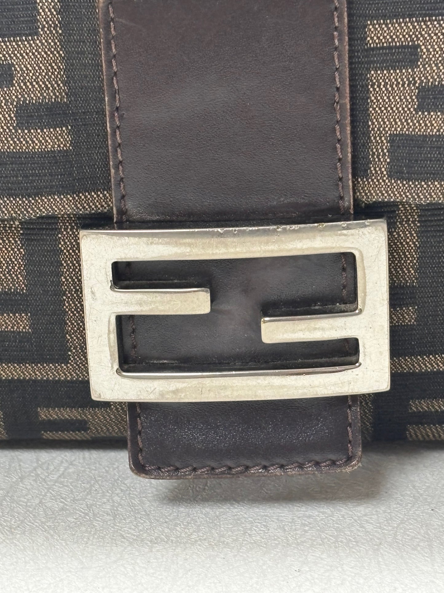 FENDI Sac Mamma Baguette Zucca