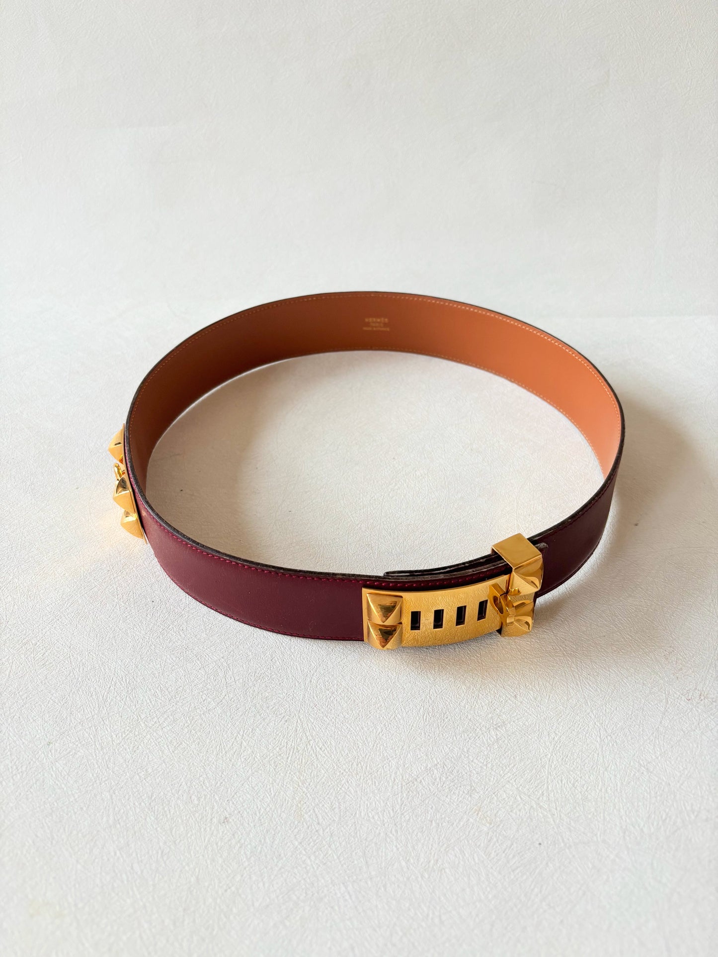 HERMÈS Ceinture Collier de chien