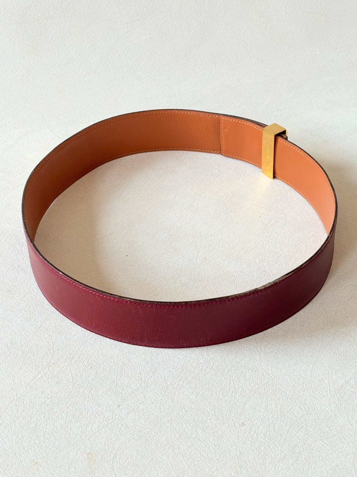 HERMÈS Ceinture Collier de chien
